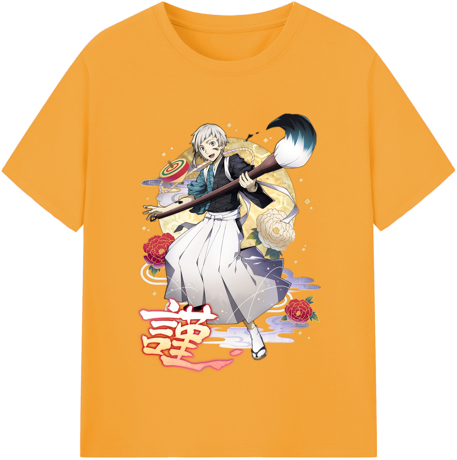 （画像用） 文豪ストレイドッグス Bungo Stray Dogs レディースカジュアルプリントTシャツ（綿100％）