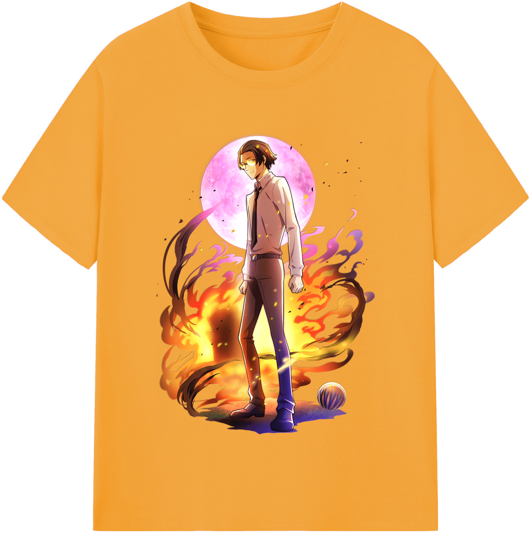 （画像用） 文豪ストレイドッグス Bungo Stray Dogs レディースカジュアルプリントTシャツ（綿100％）