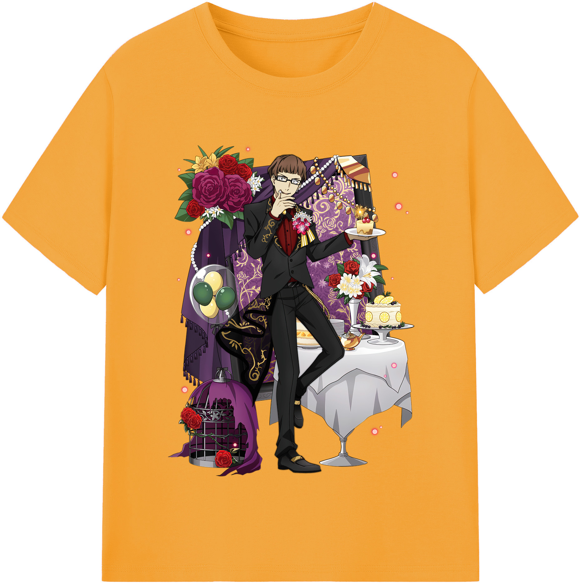 （画像用） 文豪ストレイドッグス Bungo Stray Dogs レディースカジュアルプリントTシャツ（綿100％）
