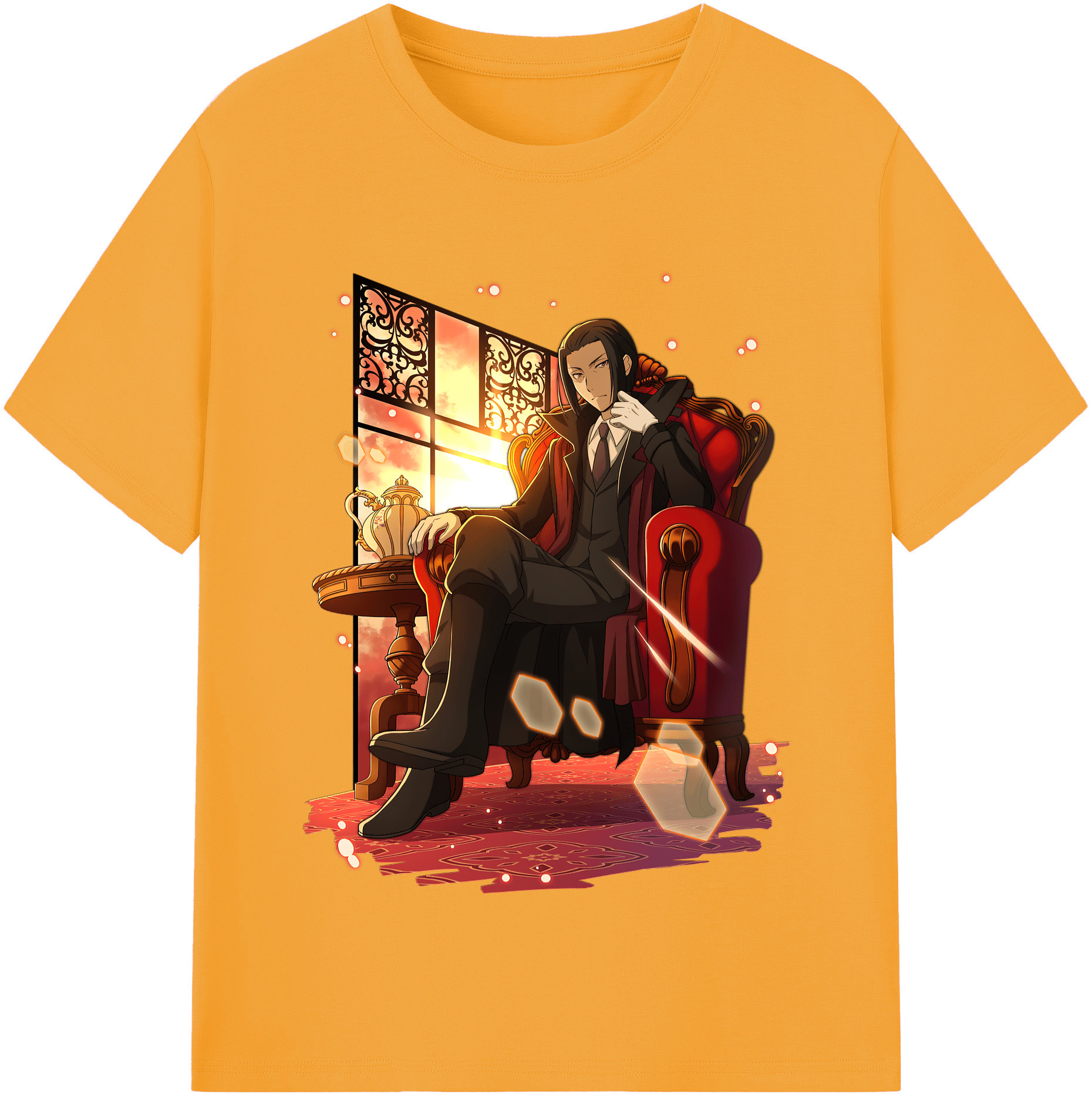 （画像用） 文豪ストレイドッグス Bungo Stray Dogs レディースカジュアルプリントTシャツ（綿100％）