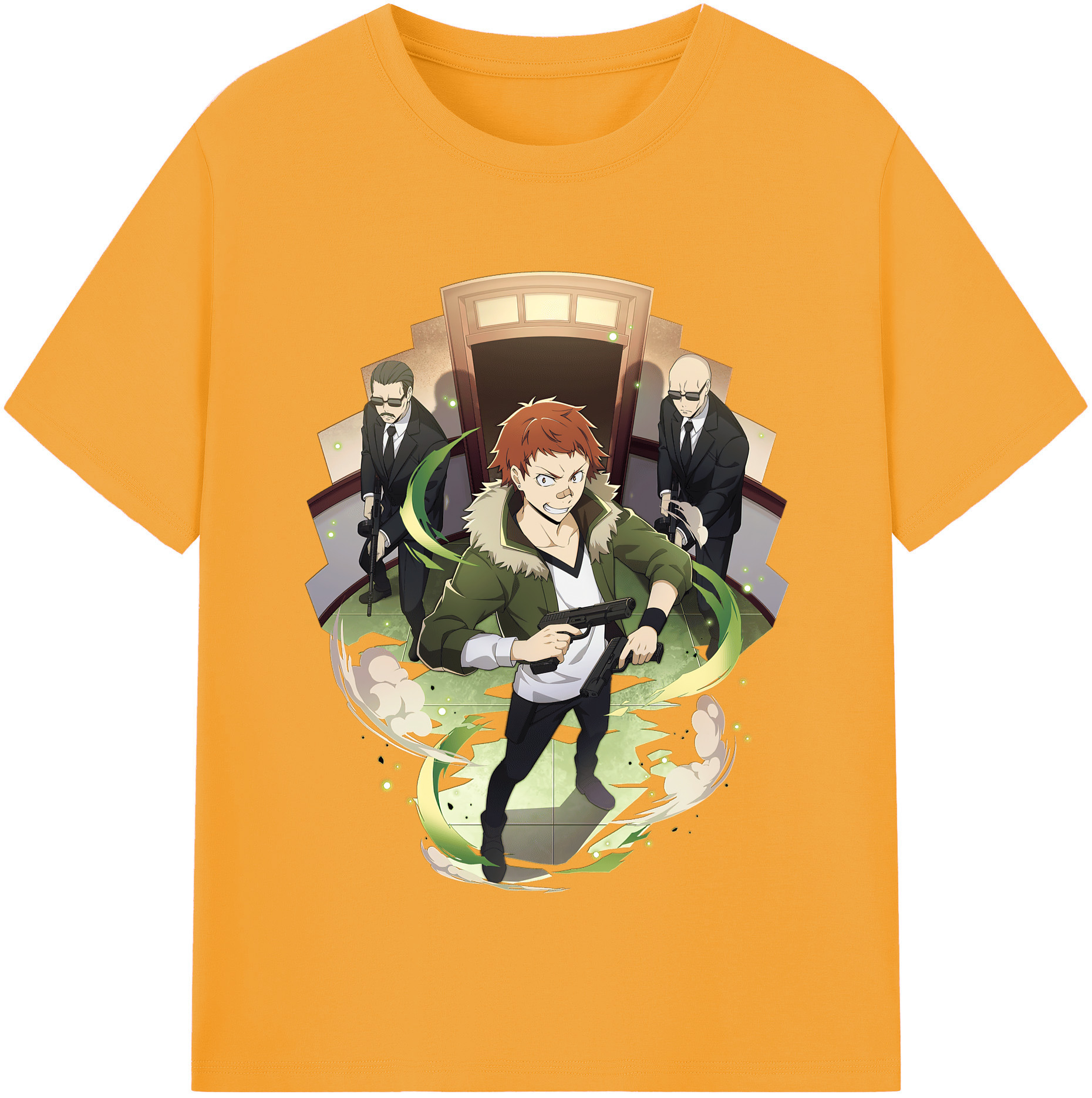 （画像用） 文豪ストレイドッグス Bungo Stray Dogs レディースカジュアルプリントTシャツ（綿100％）