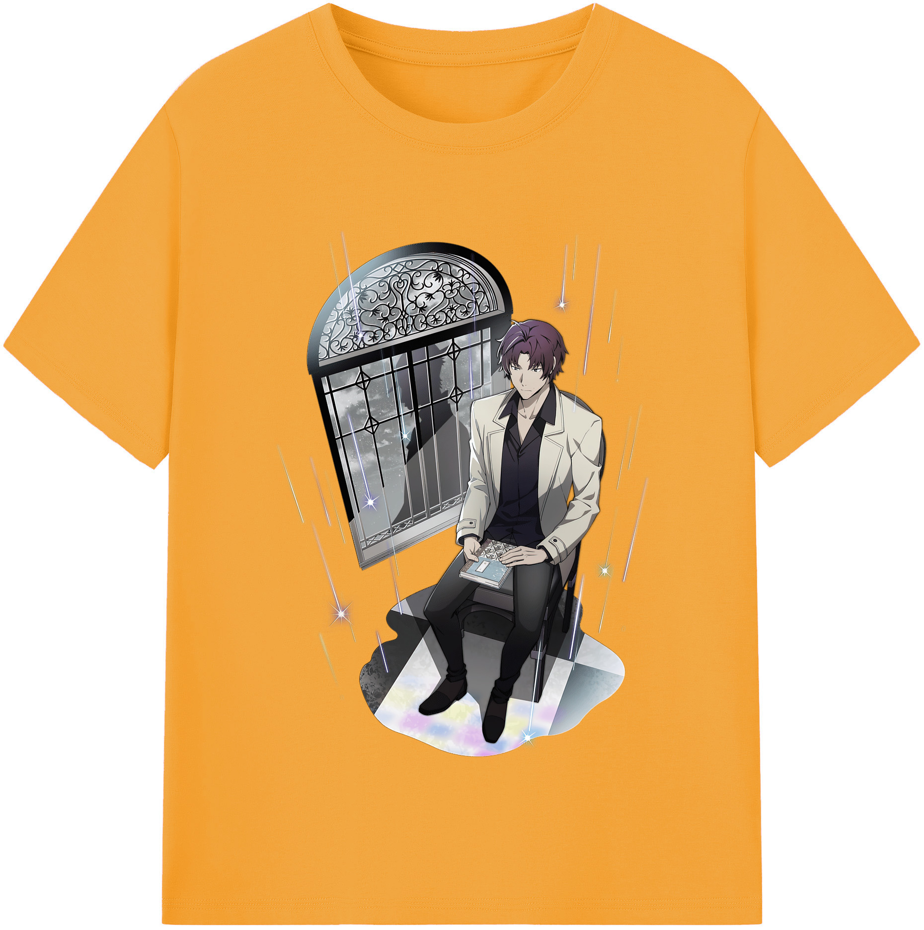 （画像用） 文豪ストレイドッグス Bungo Stray Dogs レディースカジュアルプリントTシャツ（綿100％）