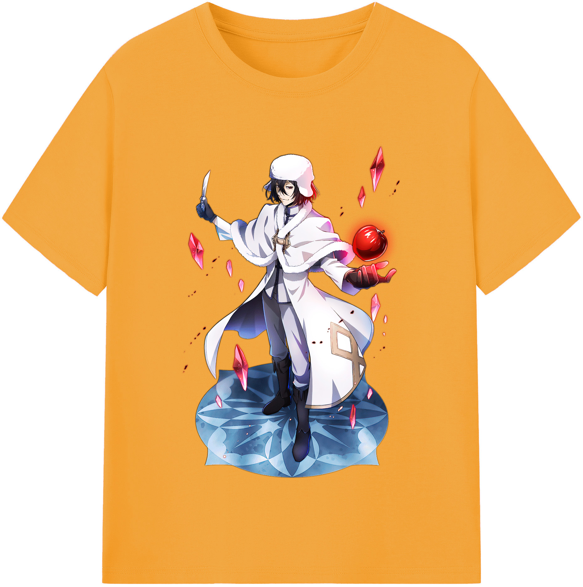 （画像用） 文豪ストレイドッグス Bungo Stray Dogs レディースカジュアルプリントTシャツ（綿100％）