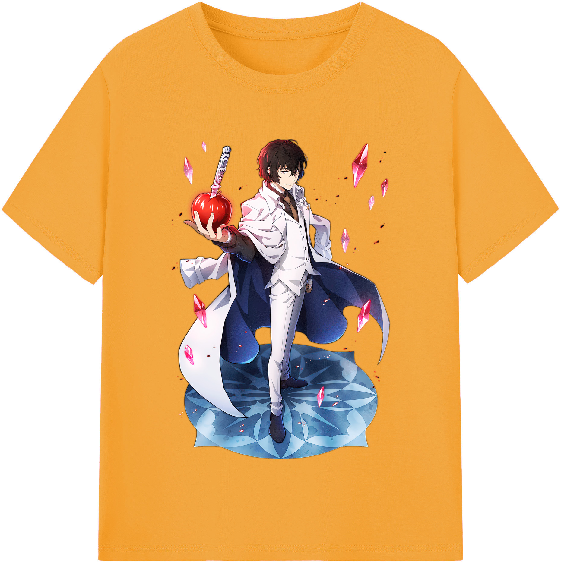 （画像用） 文豪ストレイドッグス Bungo Stray Dogs レディースカジュアルプリントTシャツ（綿100％）