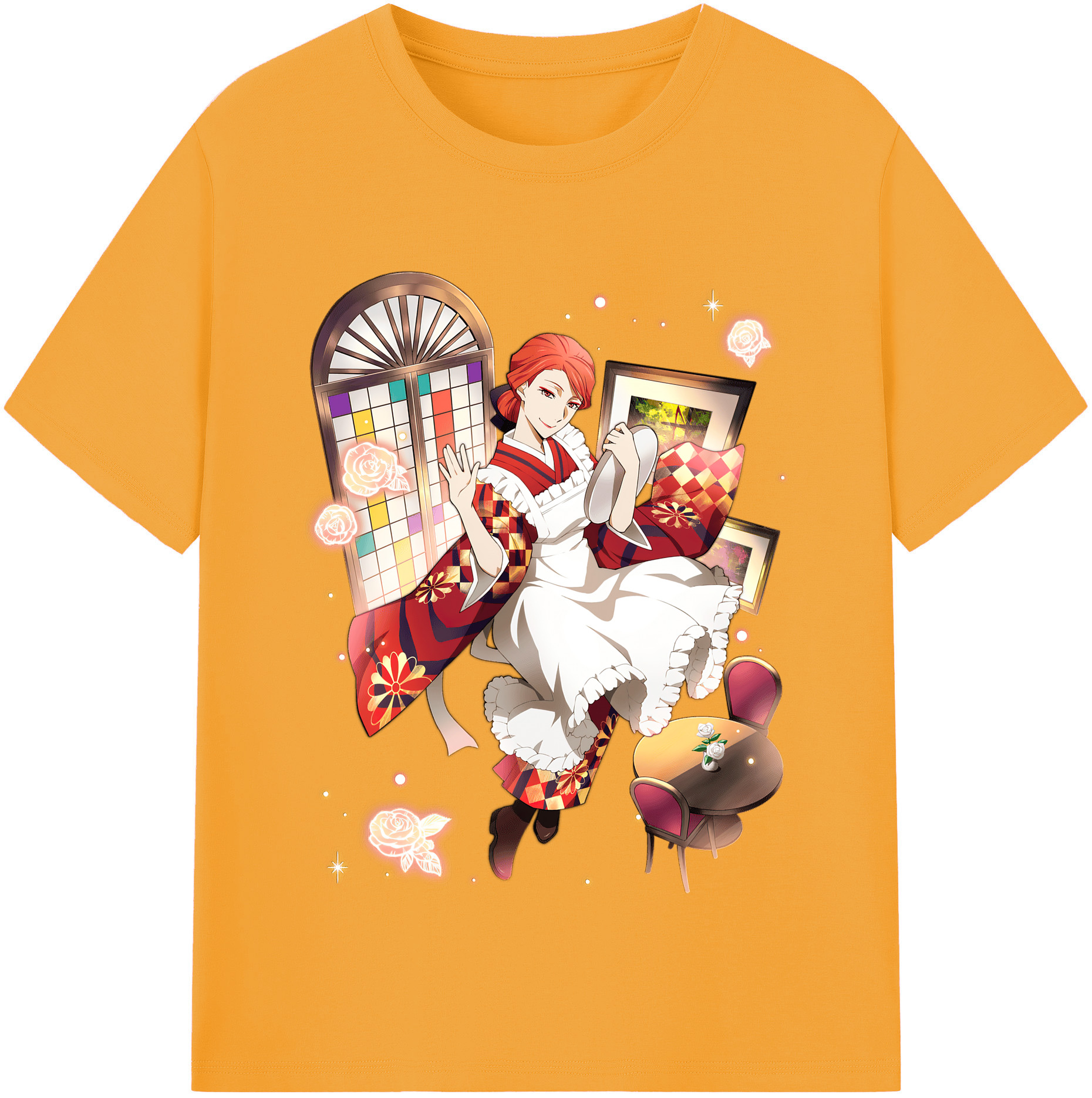 （画像用） 文豪ストレイドッグス Bungo Stray Dogs レディースカジュアルプリントTシャツ（綿100％）