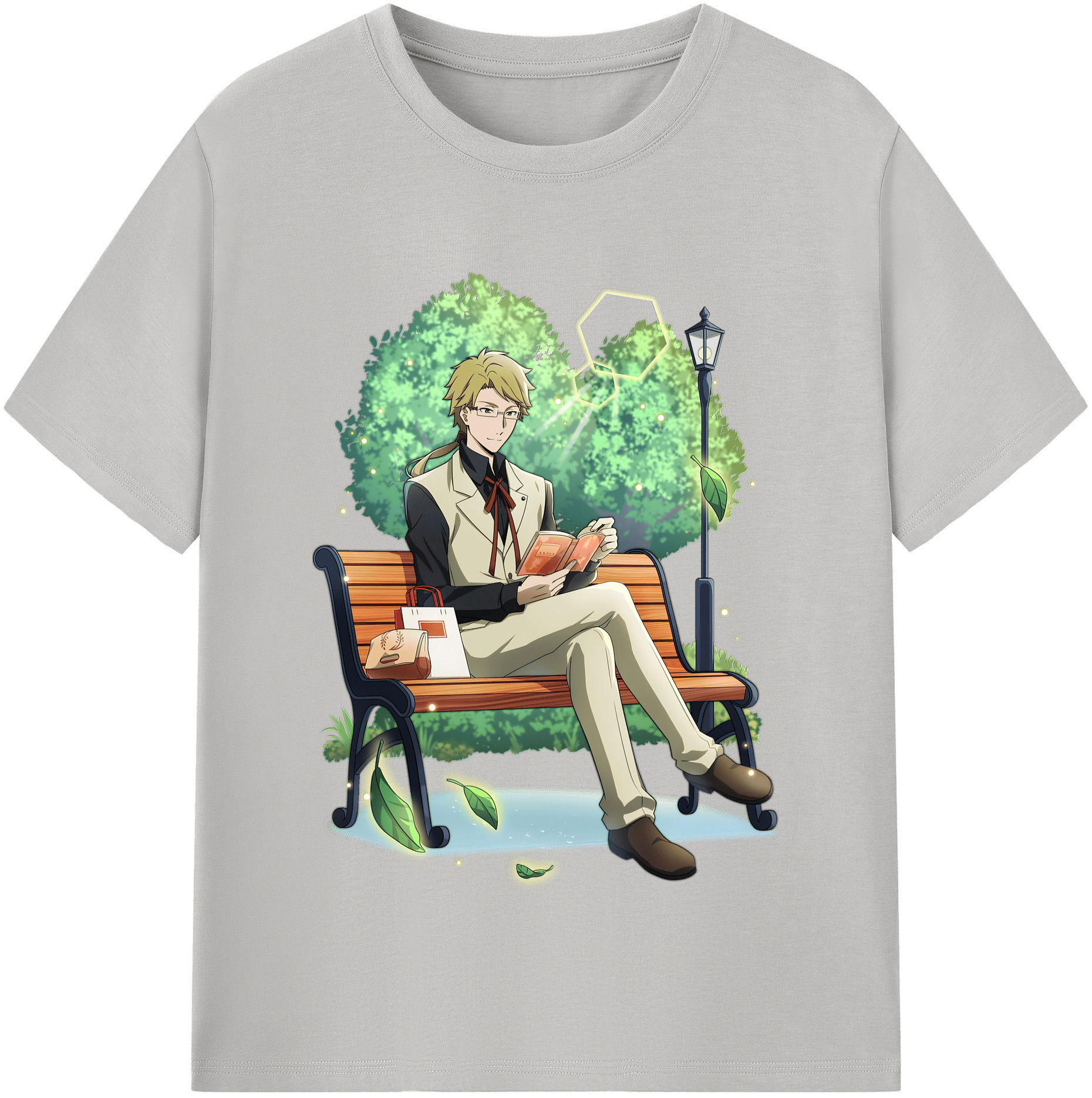 （画像用） 文豪ストレイドッグス Bungo Stray Dogs レディースカジュアルプリントTシャツ（綿100％）