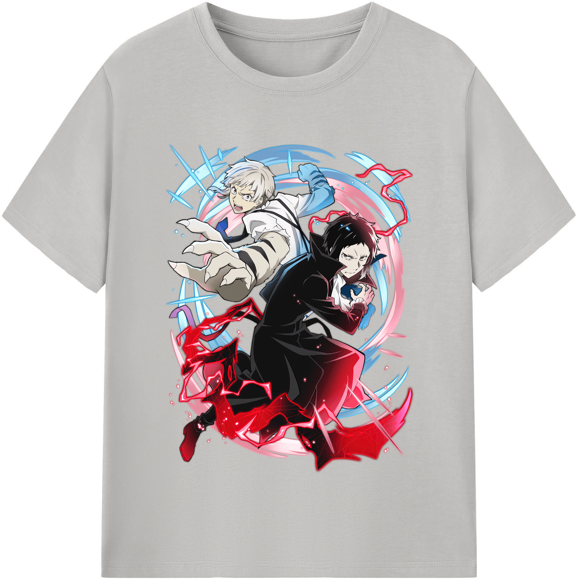 （画像用） 文豪ストレイドッグス Bungo Stray Dogs レディースカジュアルプリントTシャツ（綿100％）