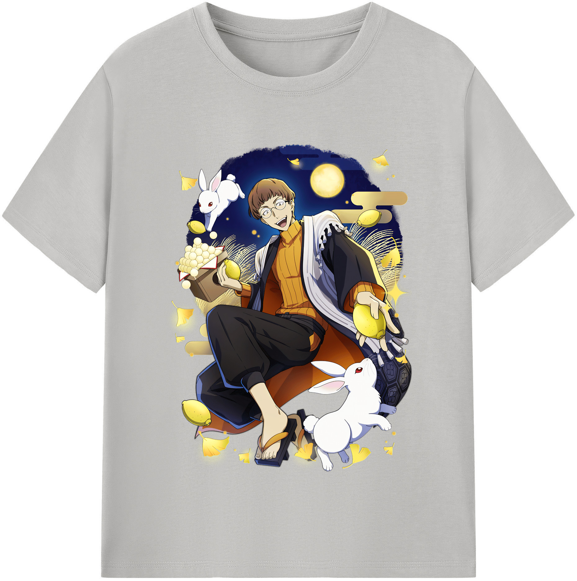 （画像用） 文豪ストレイドッグス Bungo Stray Dogs レディースカジュアルプリントTシャツ（綿100％）