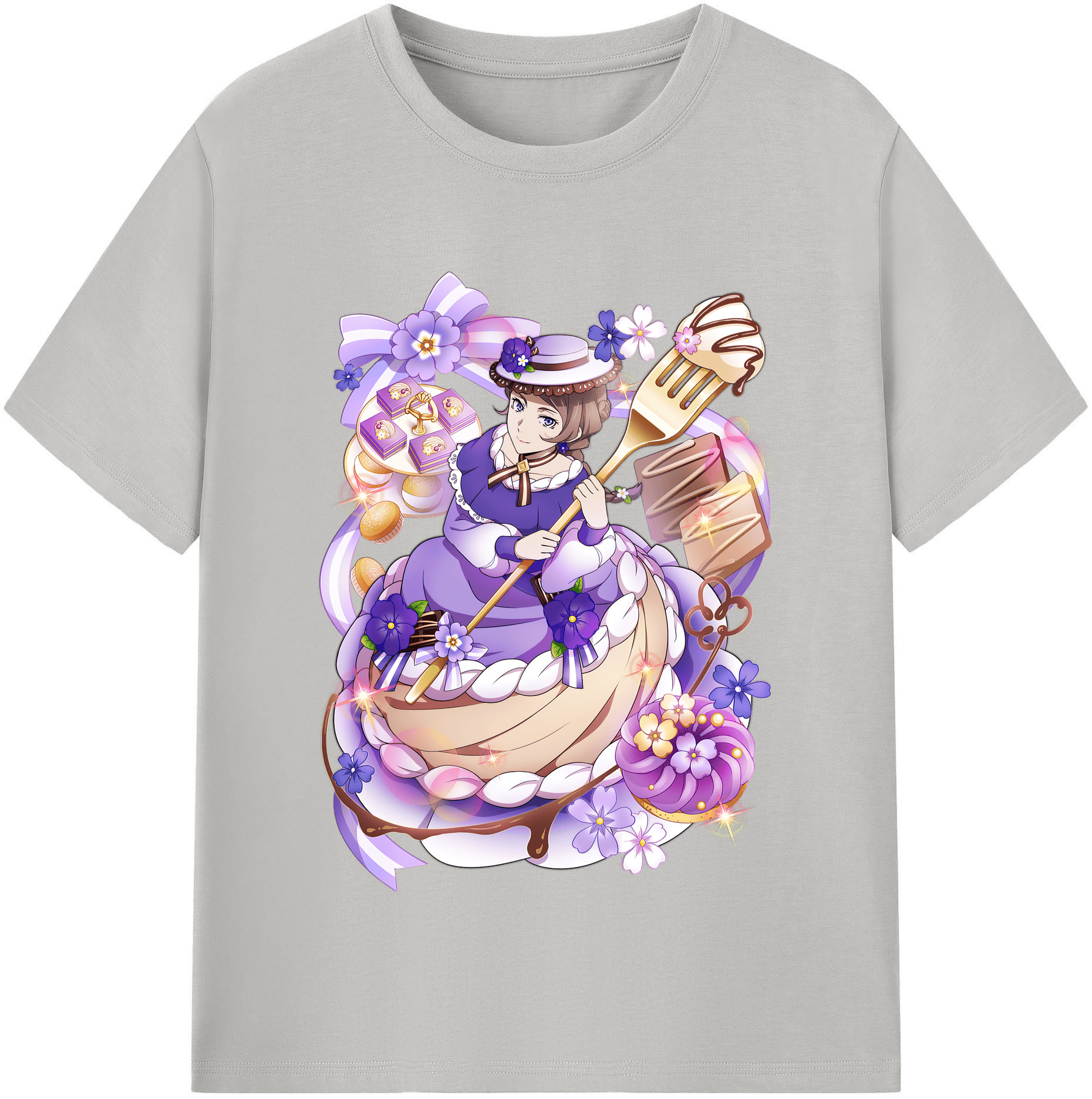 （画像用） 文豪ストレイドッグス Bungo Stray Dogs レディースカジュアルプリントTシャツ（綿100％）