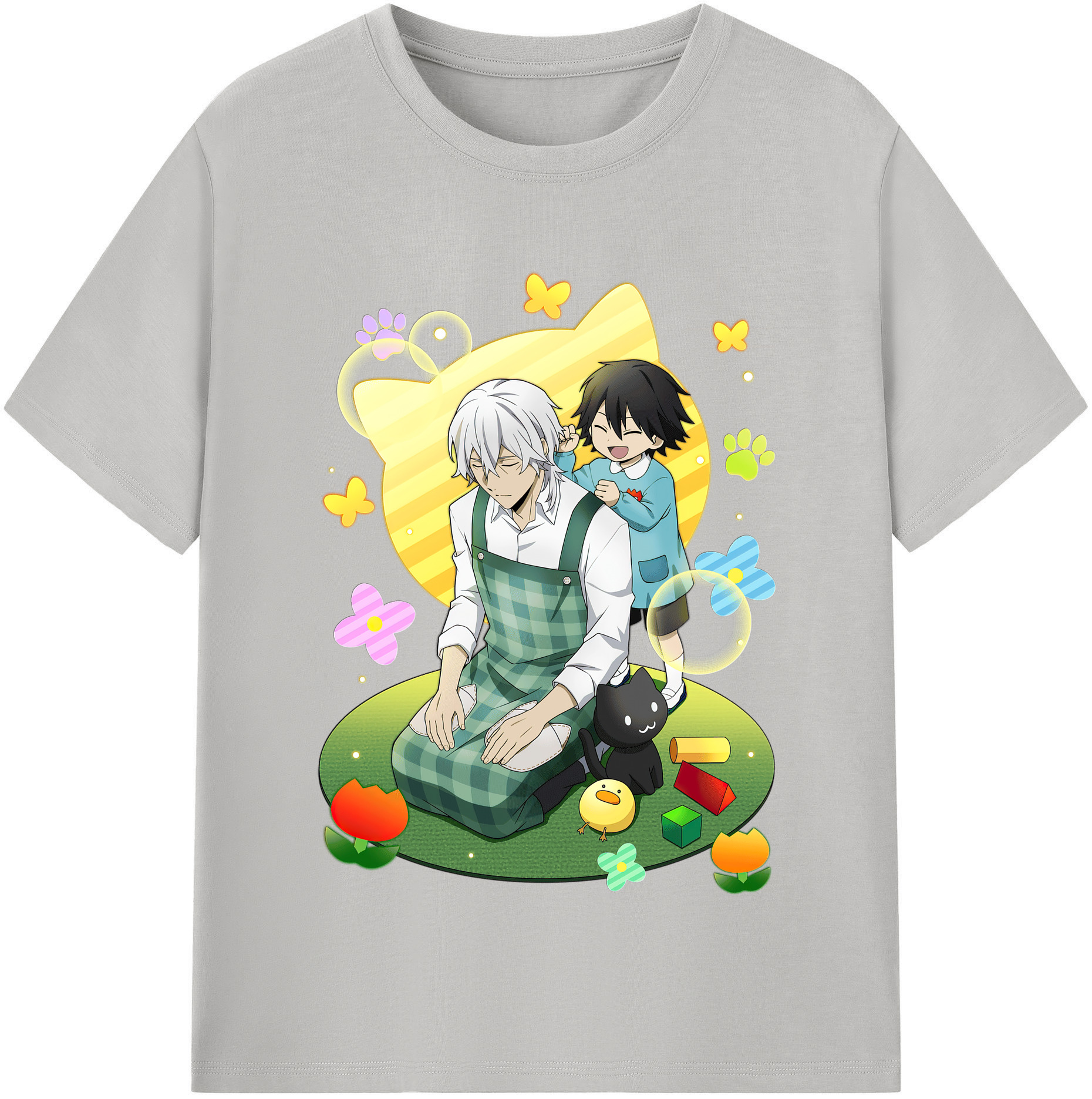 （画像用） 文豪ストレイドッグス Bungo Stray Dogs レディースカジュアルプリントTシャツ（綿100％）