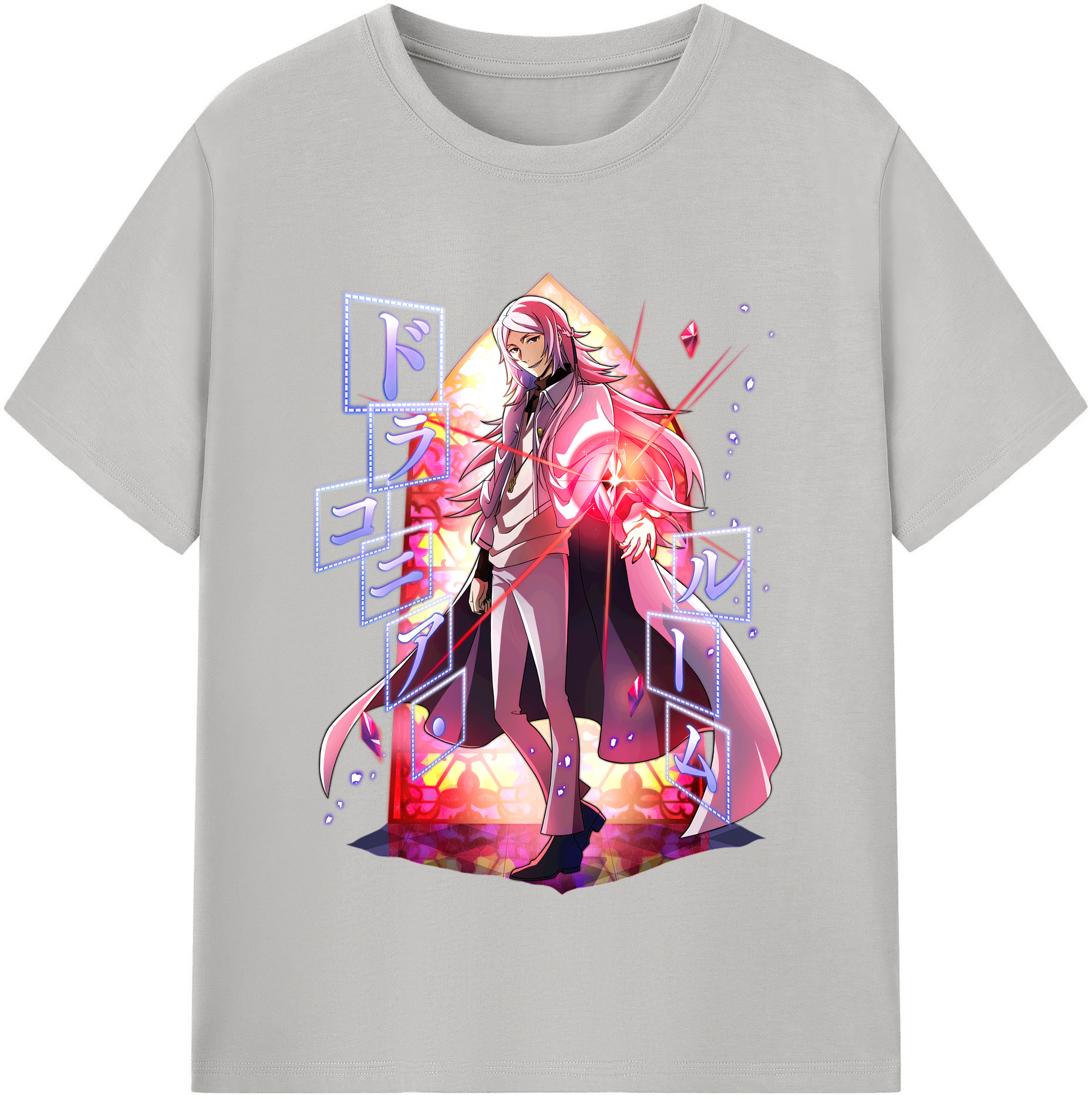 （画像用） 文豪ストレイドッグス Bungo Stray Dogs レディースカジュアルプリントTシャツ（綿100％）