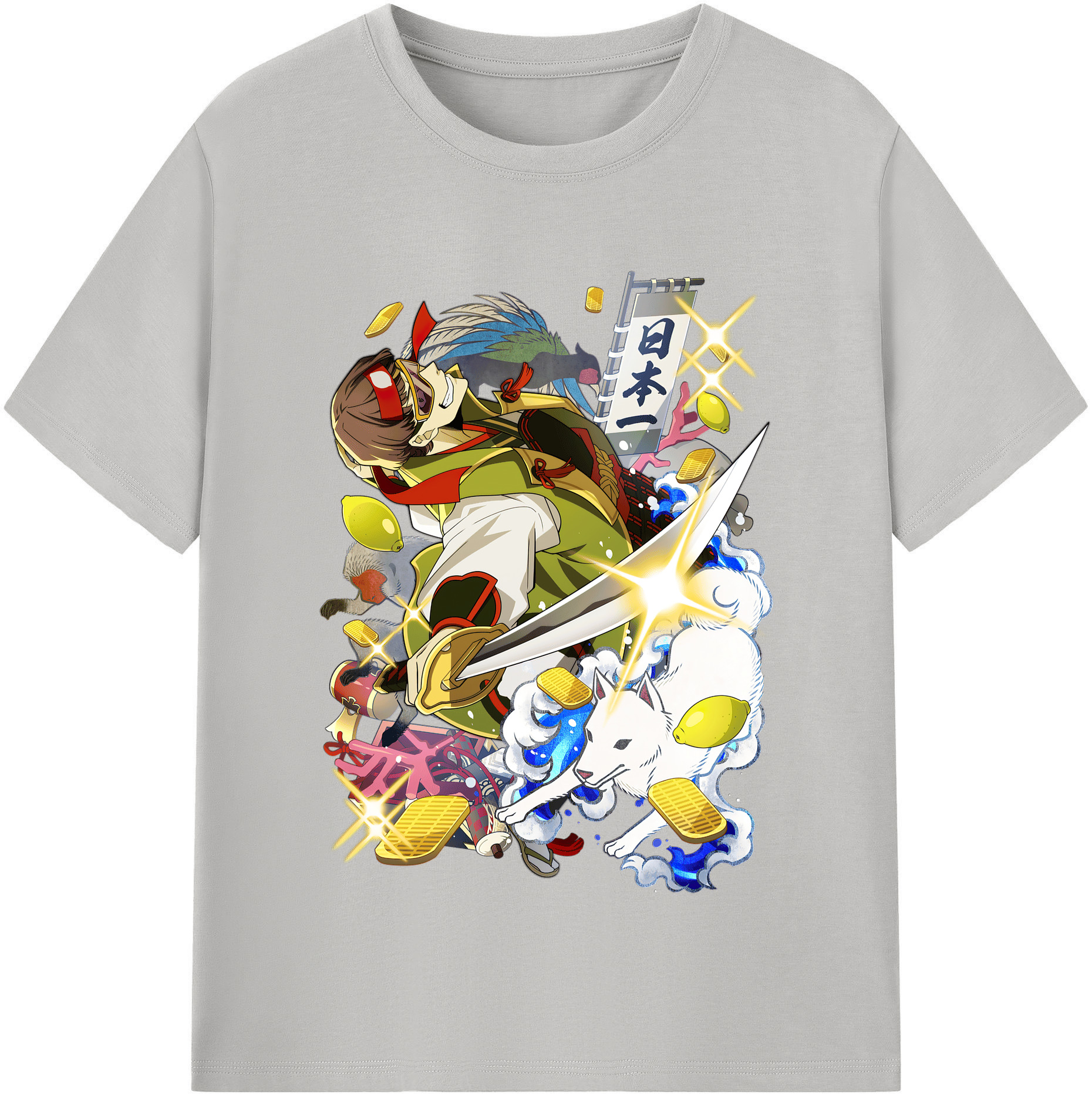 （画像用） 文豪ストレイドッグス Bungo Stray Dogs レディースカジュアルプリントTシャツ（綿100％）