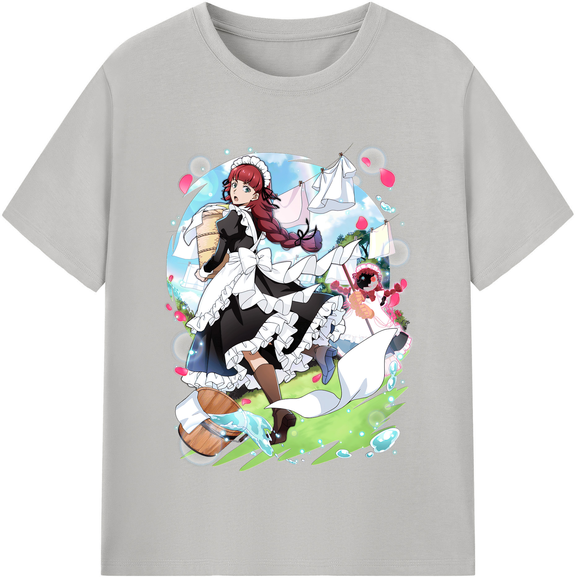 （画像用） 文豪ストレイドッグス Bungo Stray Dogs レディースカジュアルプリントTシャツ（綿100％）