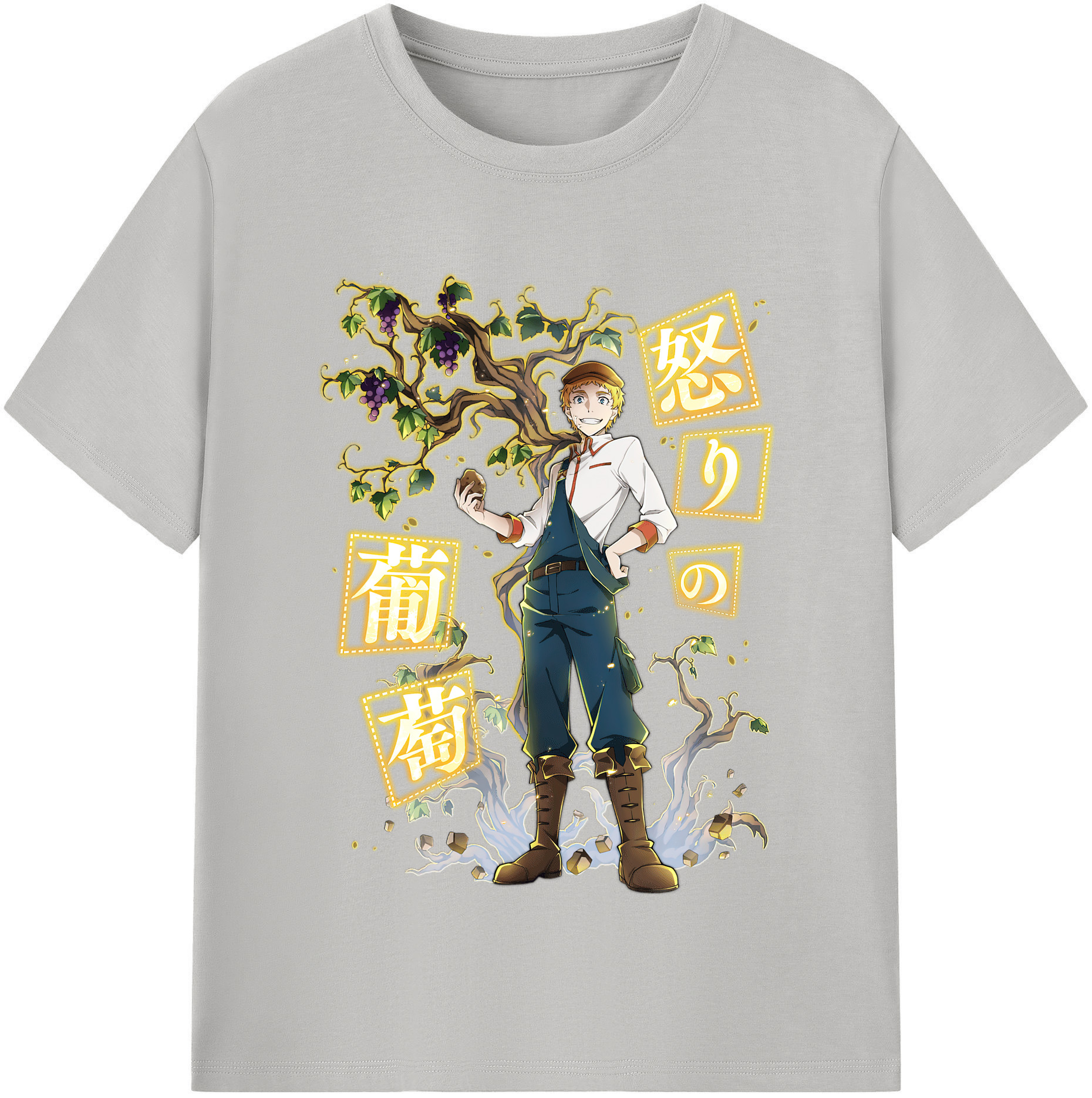 （画像用） 文豪ストレイドッグス Bungo Stray Dogs レディースカジュアルプリントTシャツ（綿100％）
