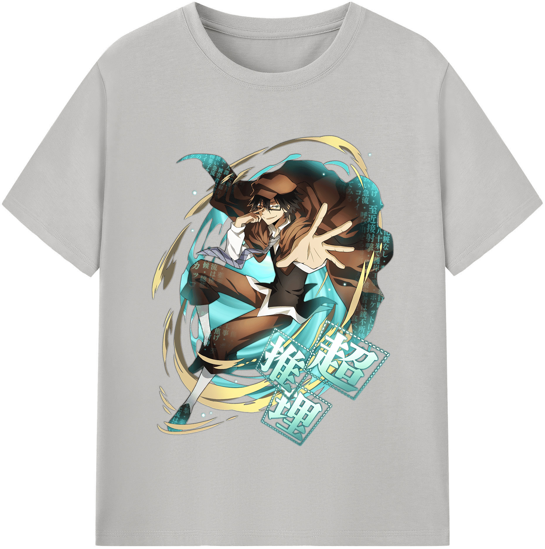 （画像用） 文豪ストレイドッグス Bungo Stray Dogs レディースカジュアルプリントTシャツ（綿100％）