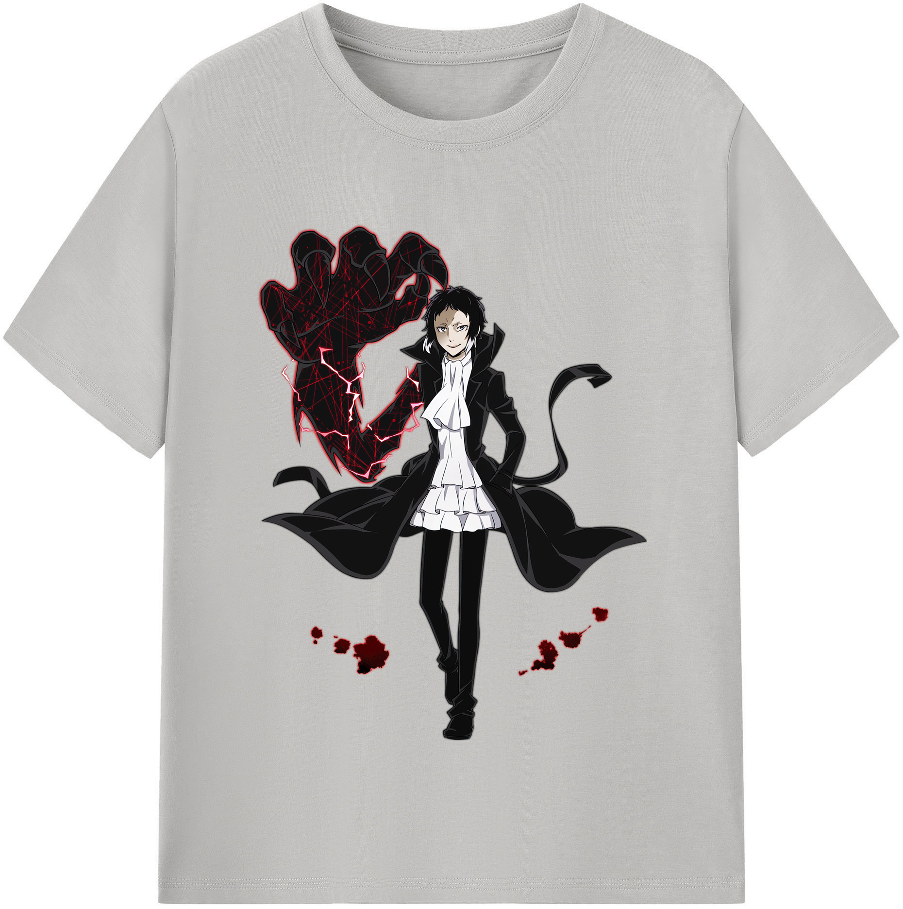 （画像用） 文豪ストレイドッグス Bungo Stray Dogs レディースカジュアルプリントTシャツ（綿100％）