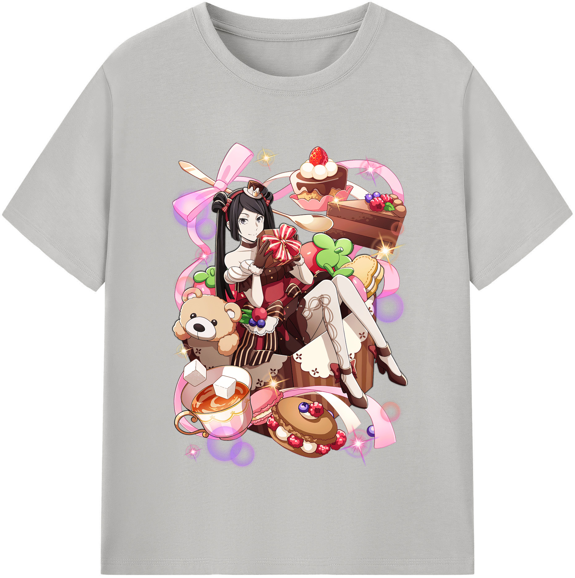 （画像用） 文豪ストレイドッグス Bungo Stray Dogs レディースカジュアルプリントTシャツ（綿100％）