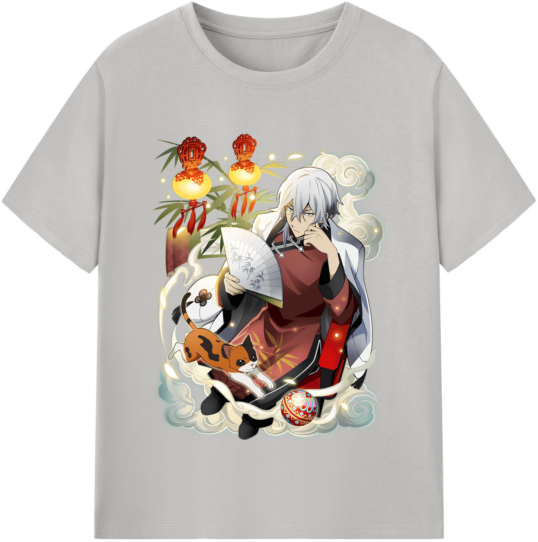 （画像用） 文豪ストレイドッグス Bungo Stray Dogs レディースカジュアルプリントTシャツ（綿100％）
