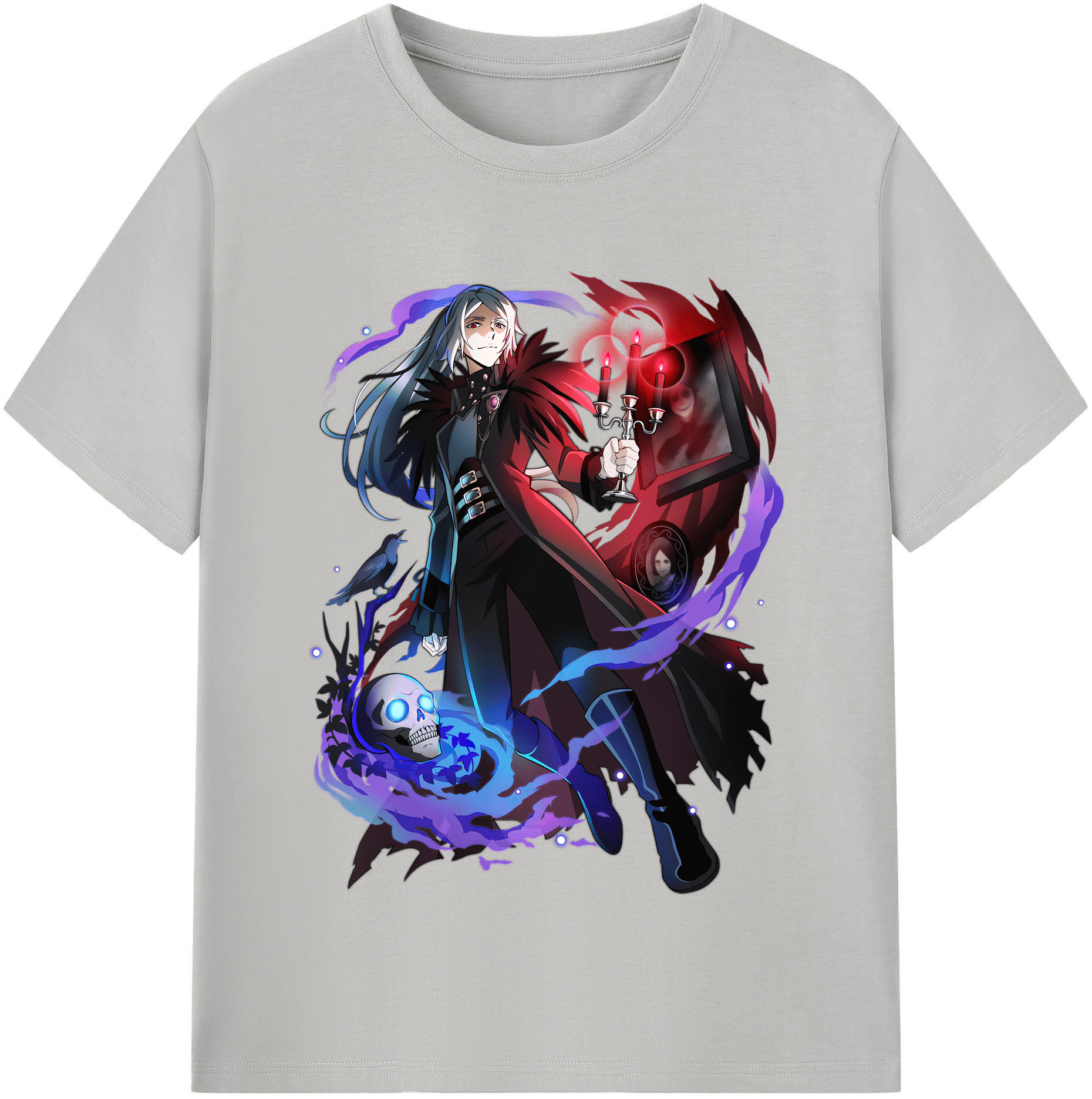 （画像用） 文豪ストレイドッグス Bungo Stray Dogs レディースカジュアルプリントTシャツ（綿100％）