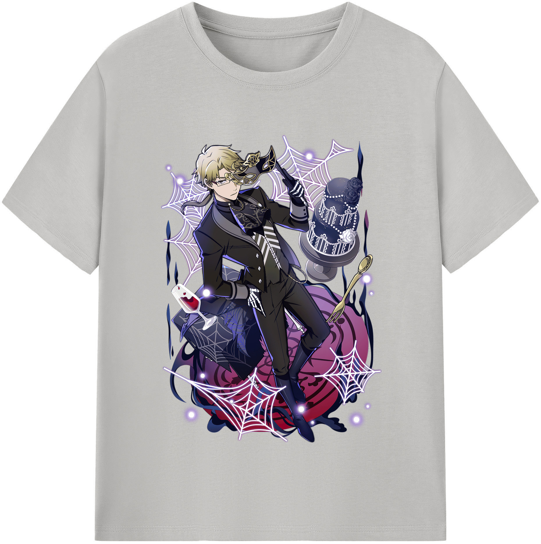 （画像用） 文豪ストレイドッグス Bungo Stray Dogs レディースカジュアルプリントTシャツ（綿100％）