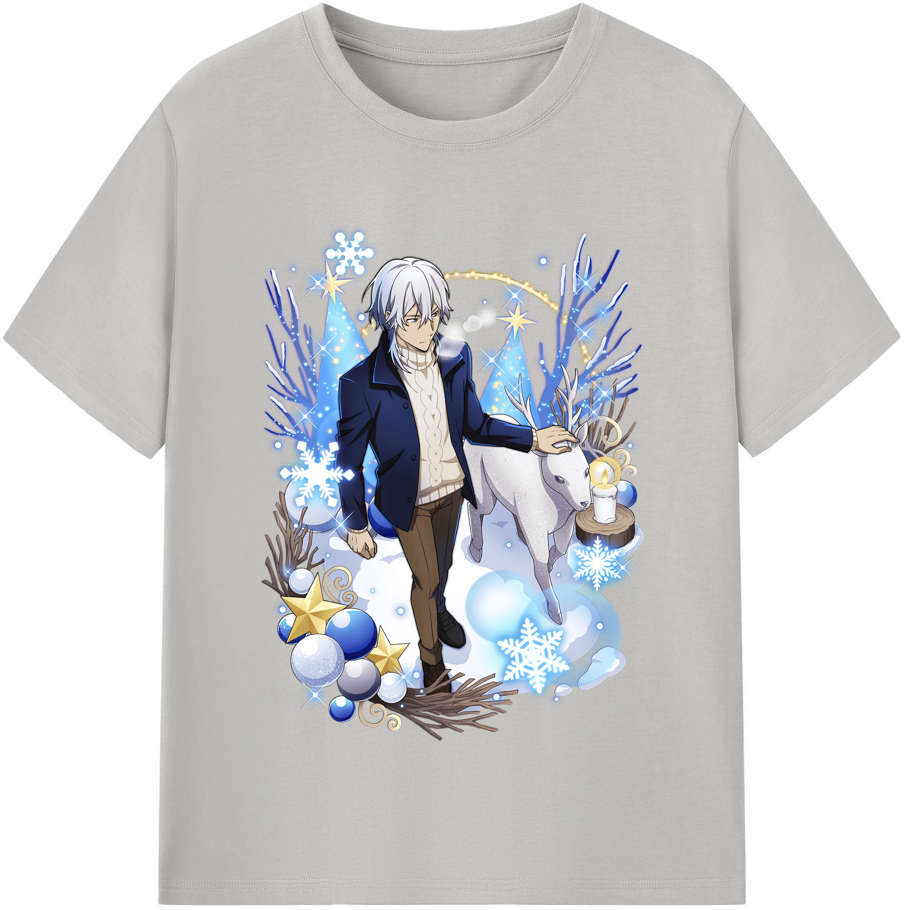 （画像用） 文豪ストレイドッグス Bungo Stray Dogs レディースカジュアルプリントTシャツ（綿100％）