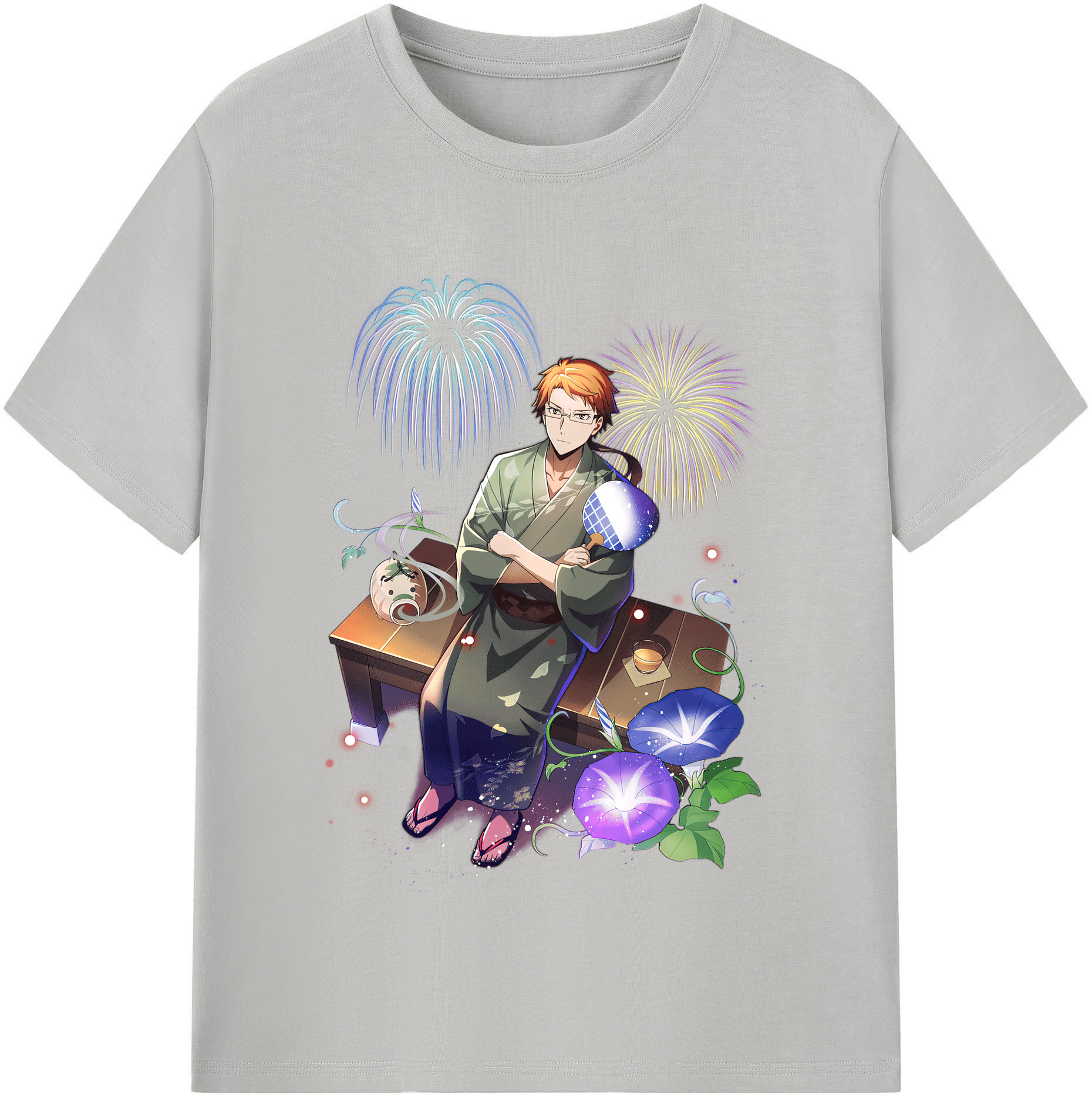 （画像用） 文豪ストレイドッグス Bungo Stray Dogs レディースカジュアルプリントTシャツ（綿100％）