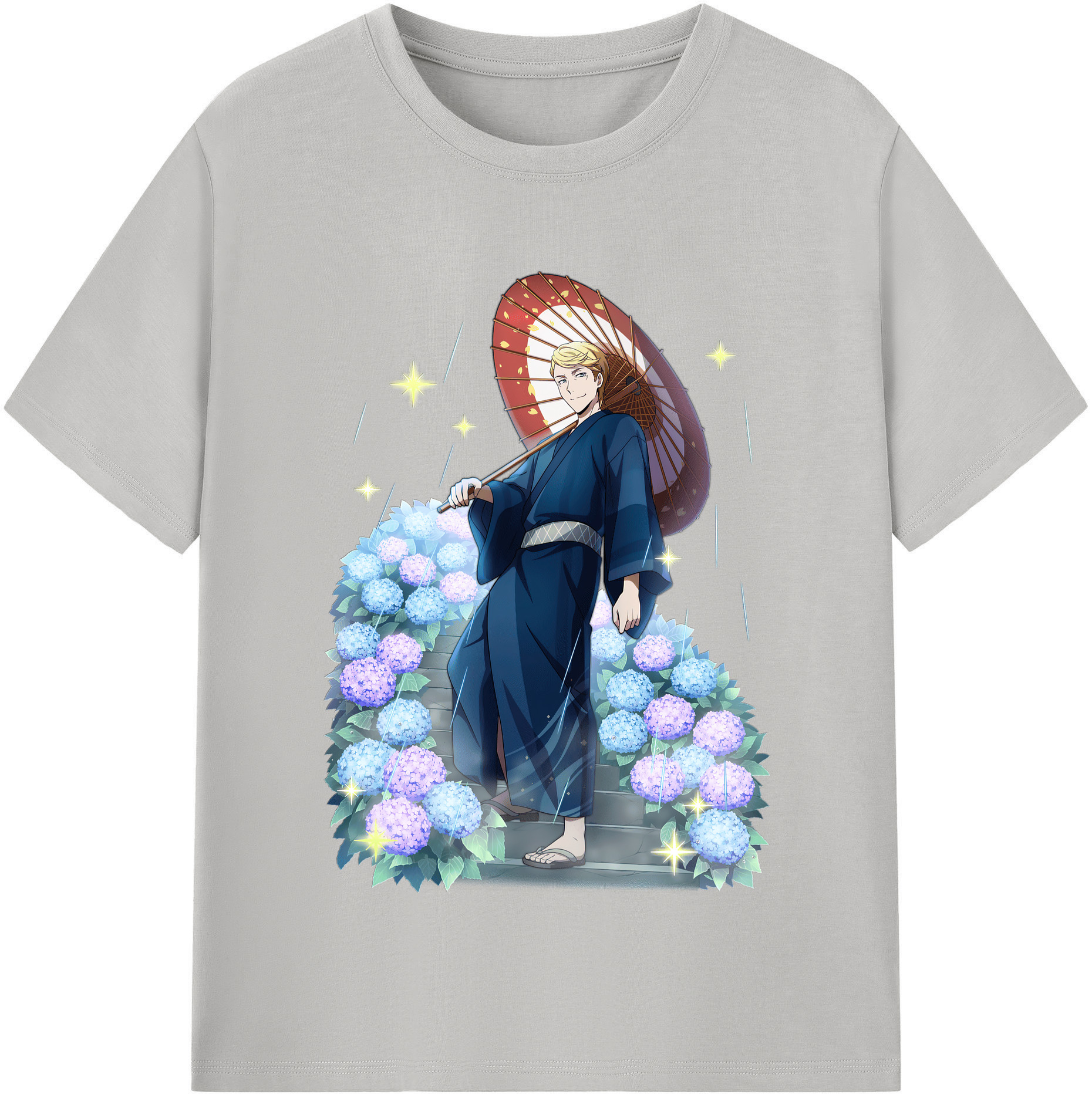 （画像用） 文豪ストレイドッグス Bungo Stray Dogs レディースカジュアルプリントTシャツ（綿100％）