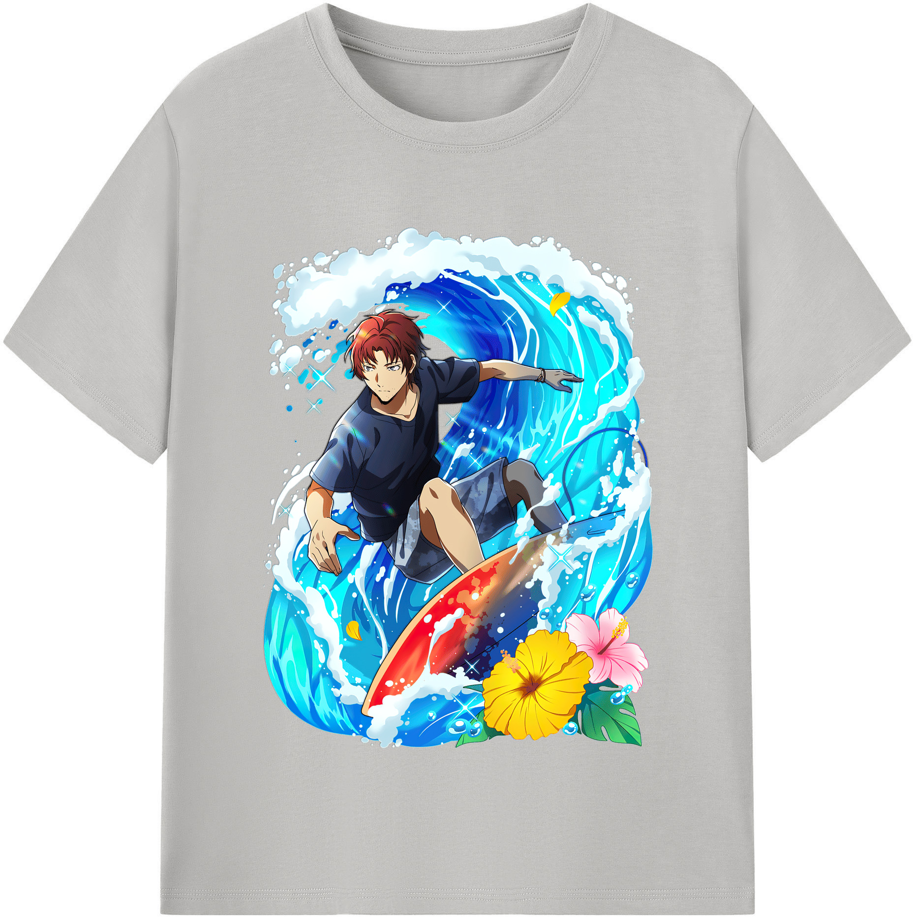 （画像用） 文豪ストレイドッグス Bungo Stray Dogs レディースカジュアルプリントTシャツ（綿100％）