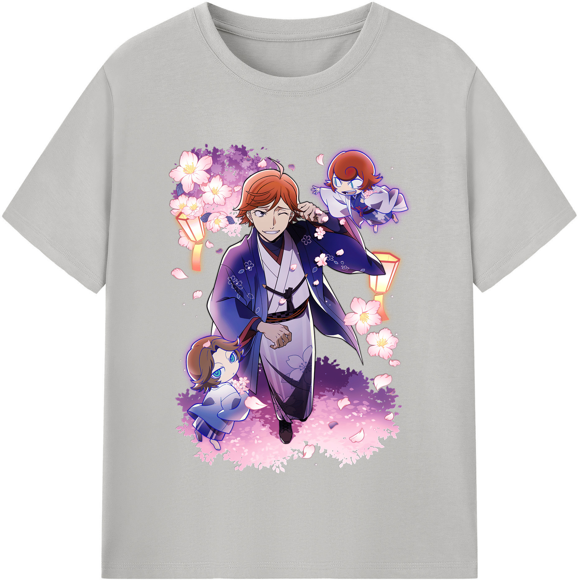 （画像用） 文豪ストレイドッグス Bungo Stray Dogs レディースカジュアルプリントTシャツ（綿100％）