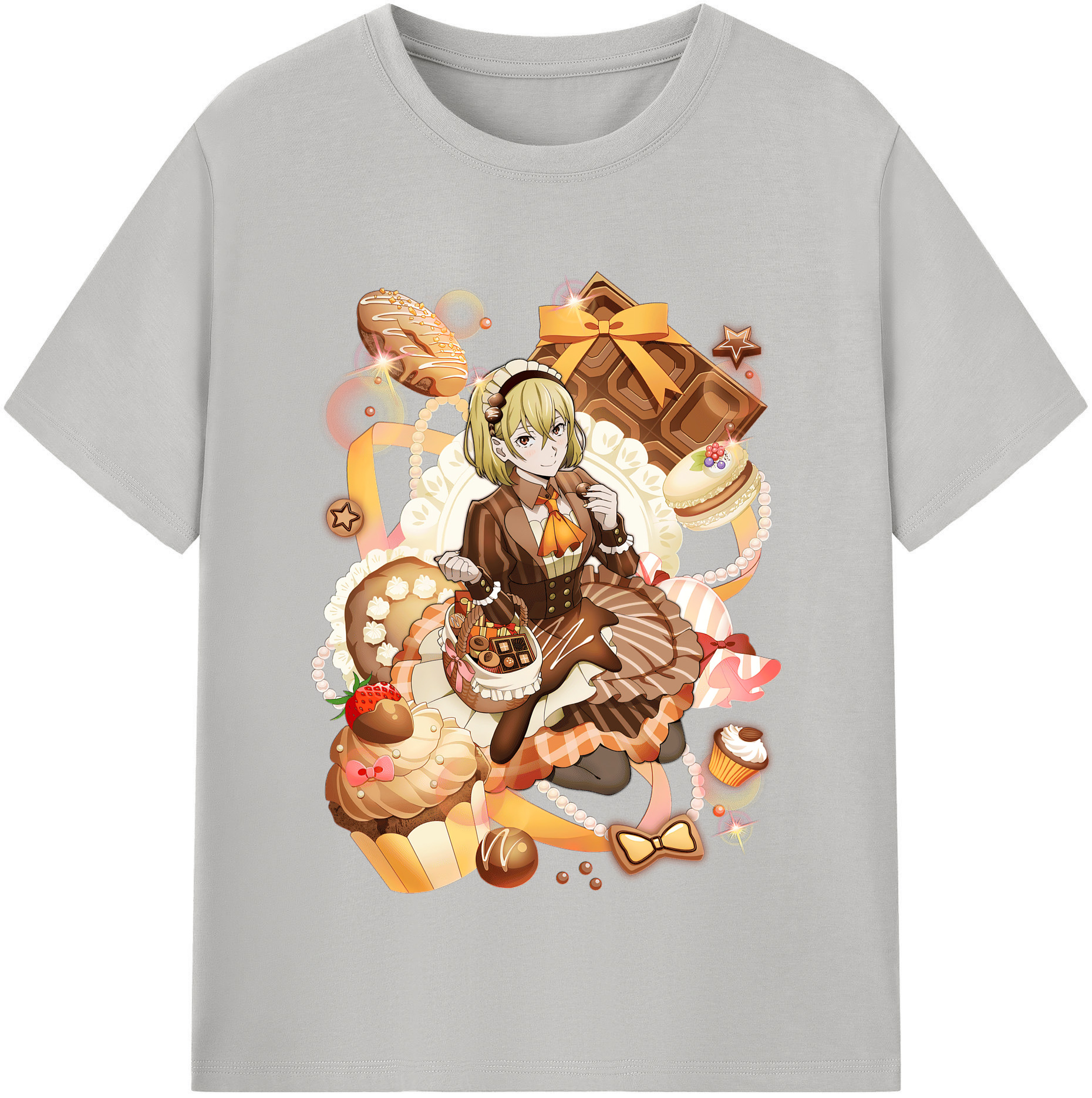 （画像用） 文豪ストレイドッグス Bungo Stray Dogs レディースカジュアルプリントTシャツ（綿100％）