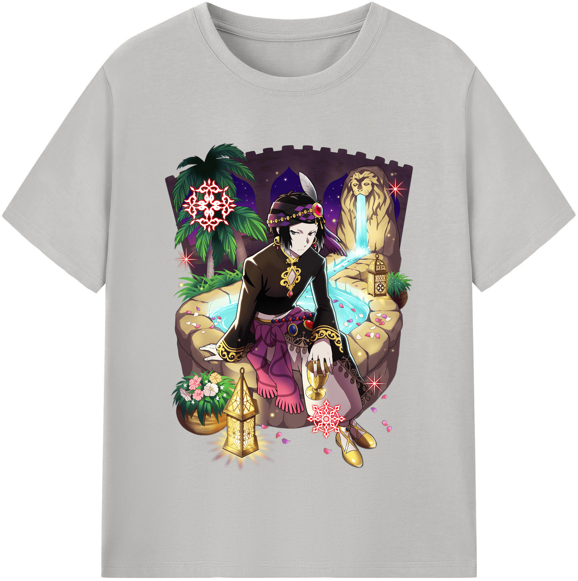 （画像用） 文豪ストレイドッグス Bungo Stray Dogs レディースカジュアルプリントTシャツ（綿100％）