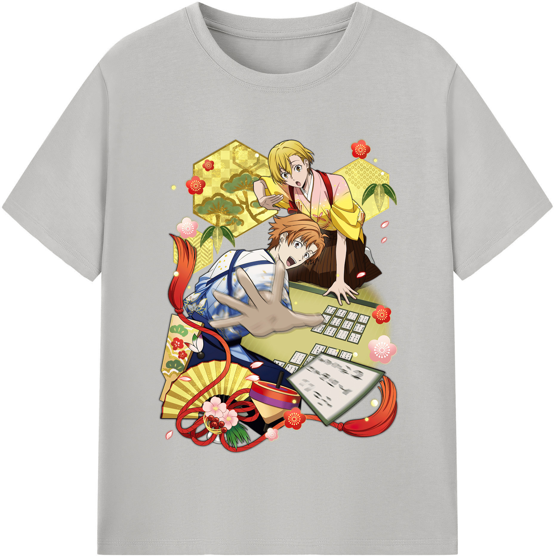 （画像用） 文豪ストレイドッグス Bungo Stray Dogs レディースカジュアルプリントTシャツ（綿100％）