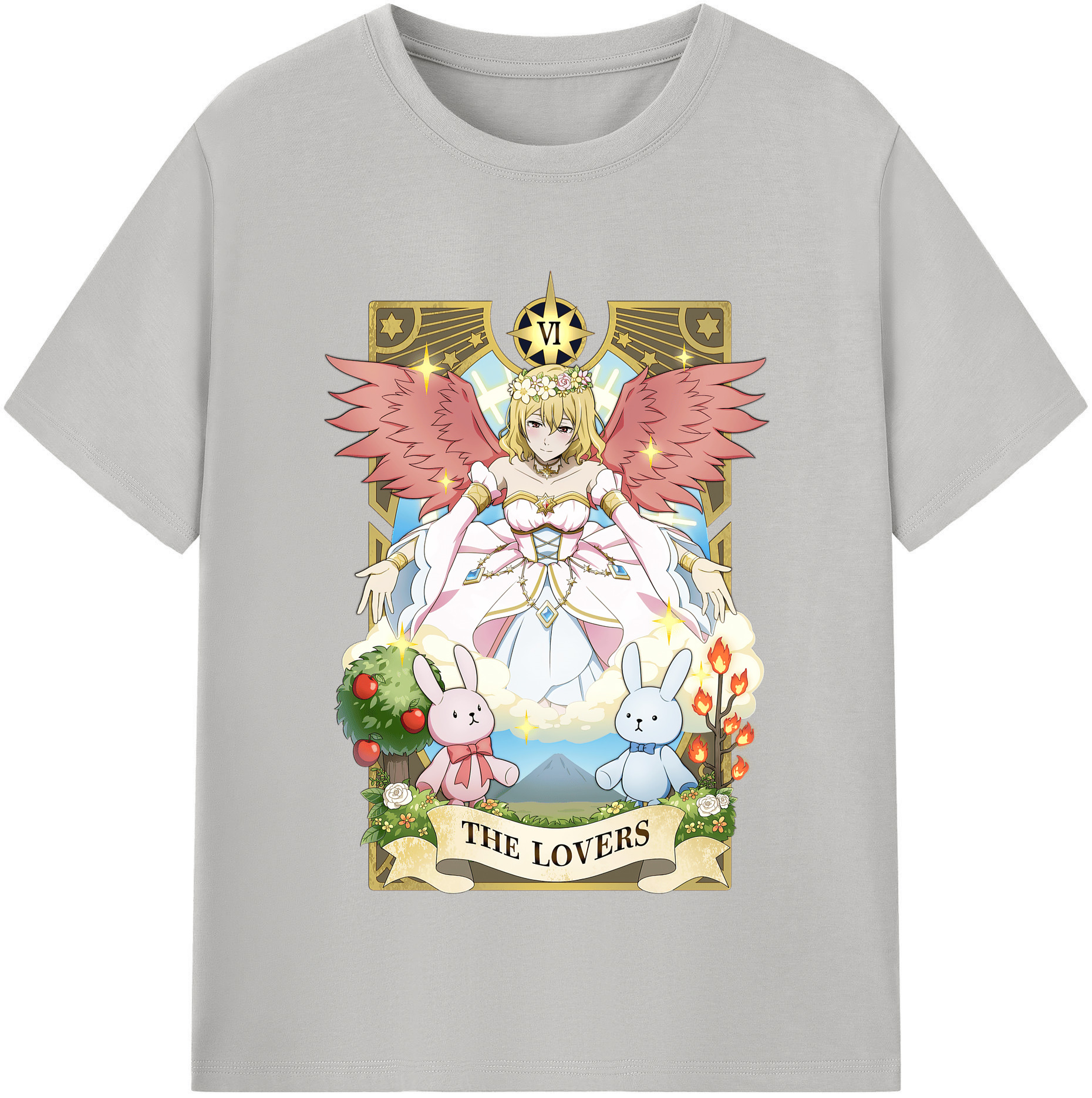 （画像用） 文豪ストレイドッグス Bungo Stray Dogs レディースカジュアルプリントTシャツ（綿100％）