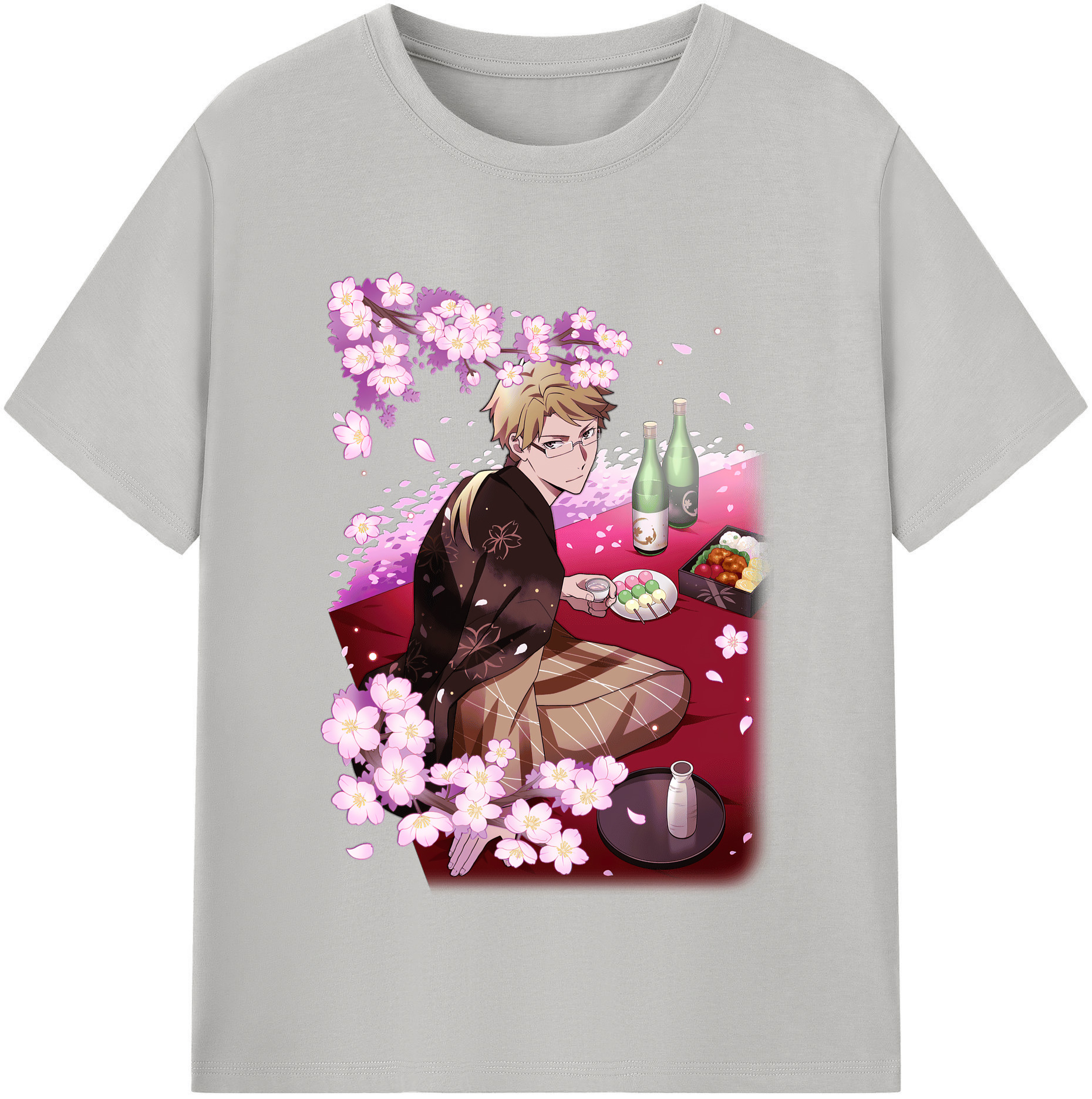 （画像用） 文豪ストレイドッグス Bungo Stray Dogs レディースカジュアルプリントTシャツ（綿100％）