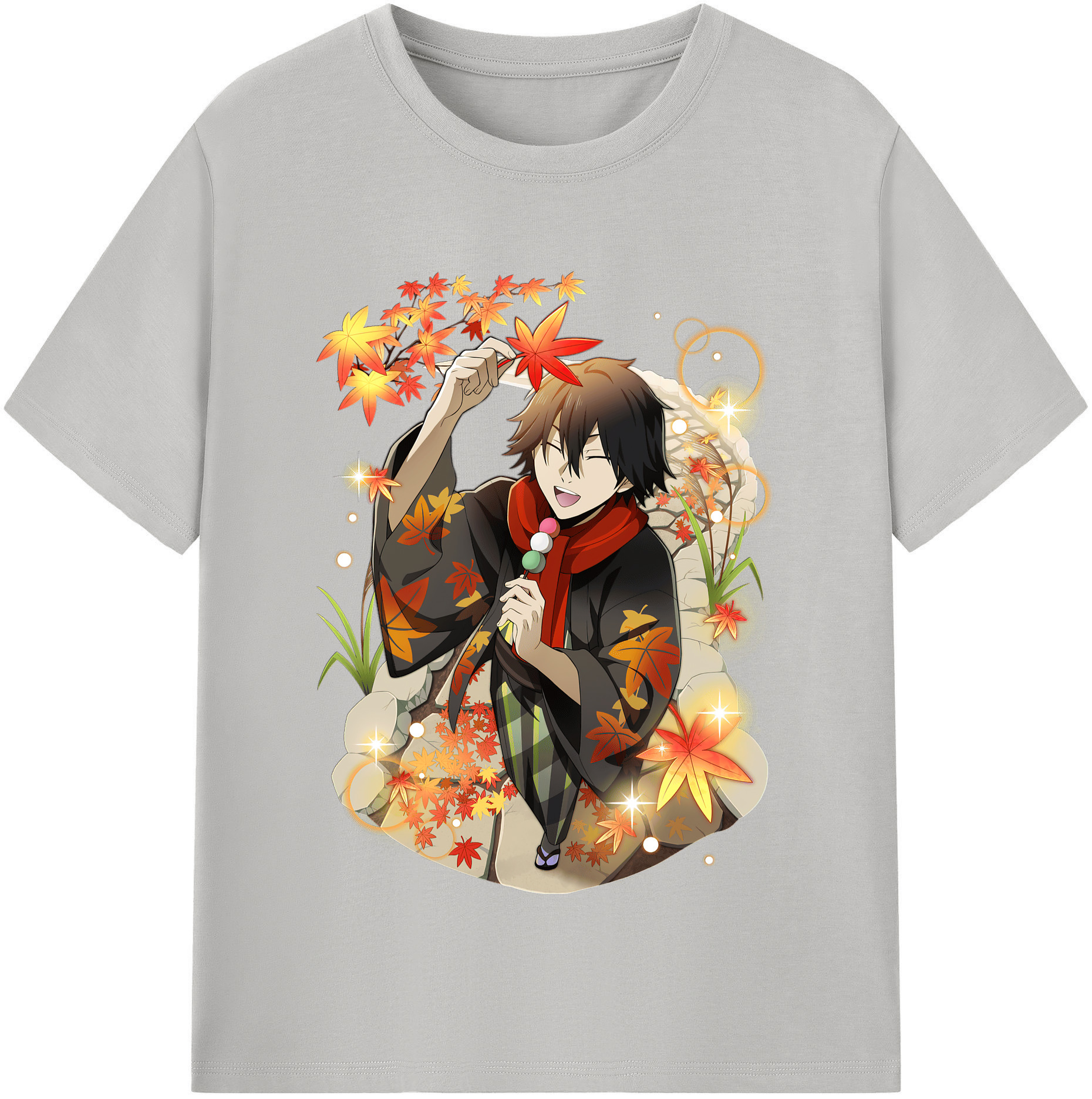 （画像用） 文豪ストレイドッグス Bungo Stray Dogs レディースカジュアルプリントTシャツ（綿100％）