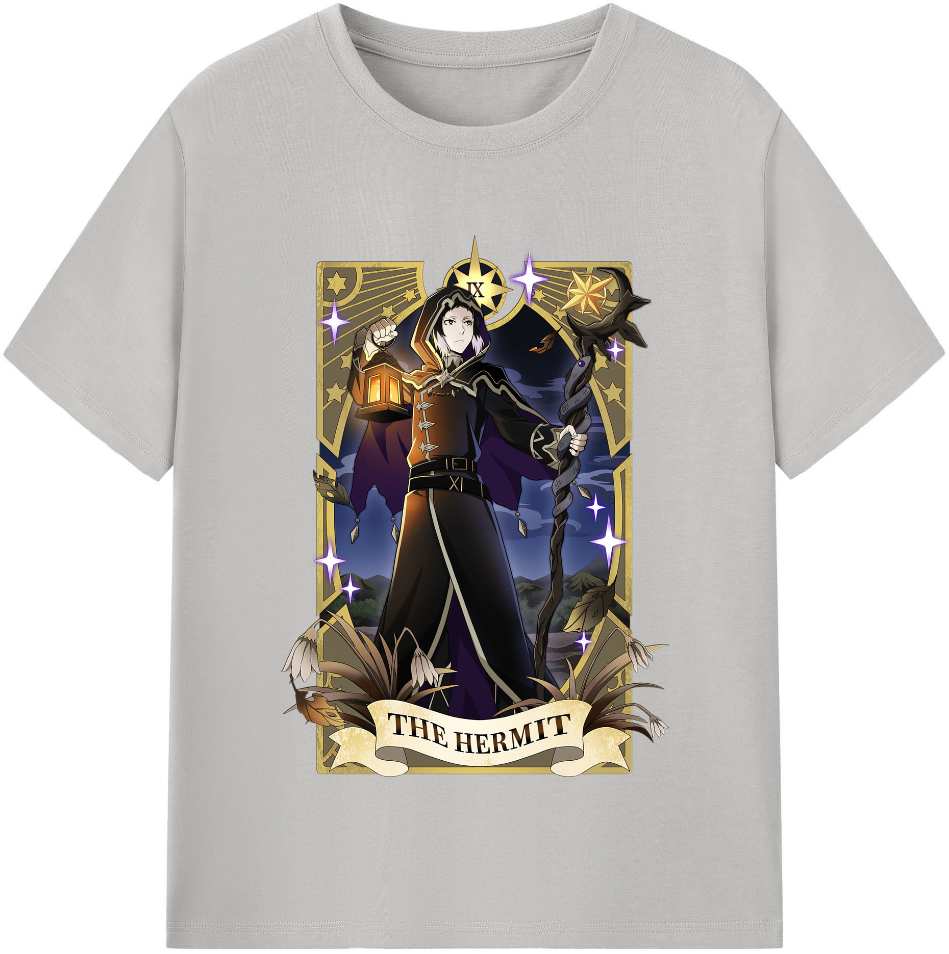 （画像用） 文豪ストレイドッグス Bungo Stray Dogs レディースカジュアルプリントTシャツ（綿100％）