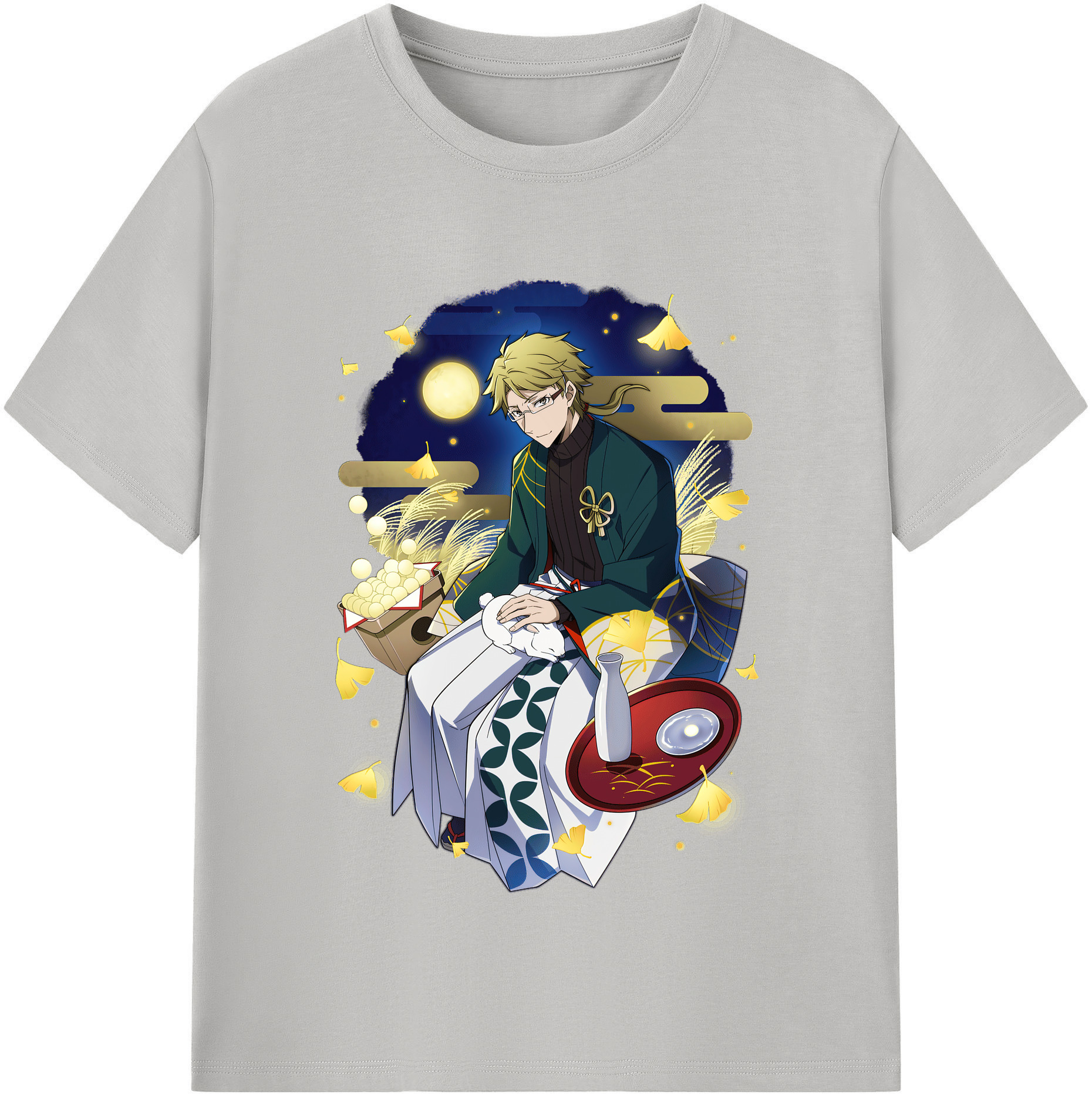（画像用） 文豪ストレイドッグス Bungo Stray Dogs レディースカジュアルプリントTシャツ（綿100％）