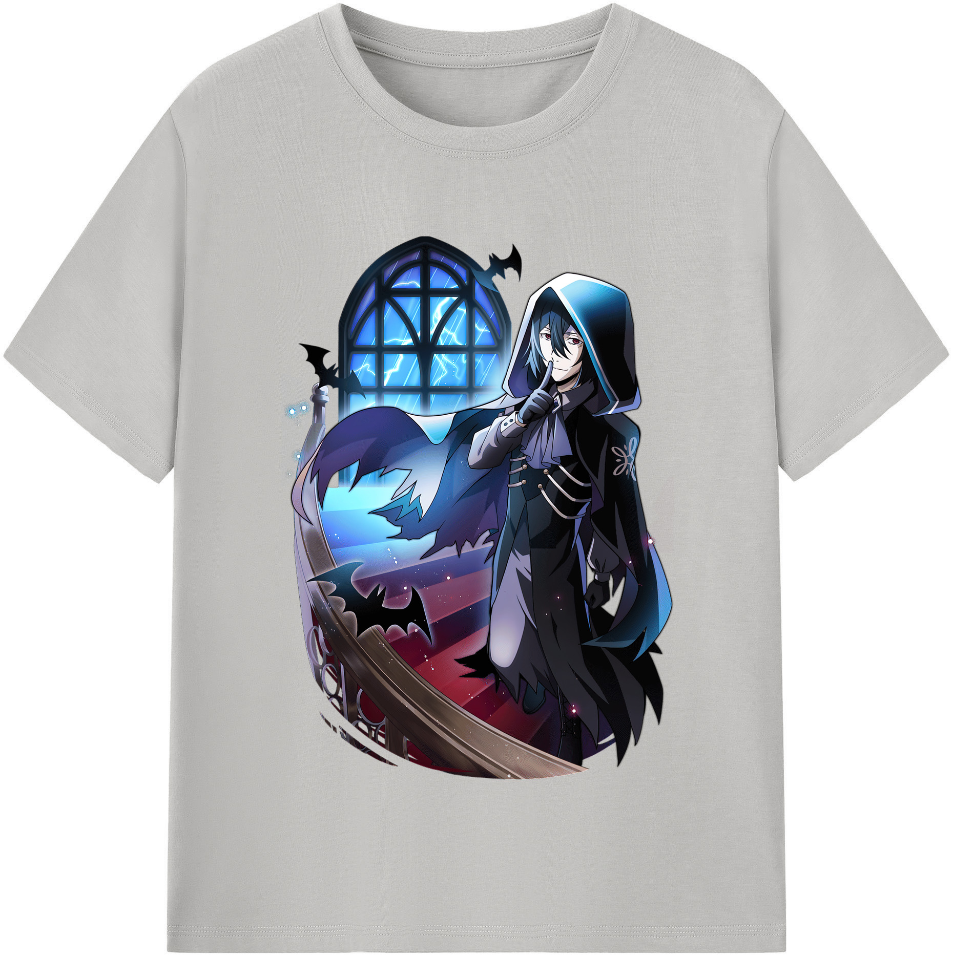 （画像用） 文豪ストレイドッグス Bungo Stray Dogs レディースカジュアルプリントTシャツ（綿100％）