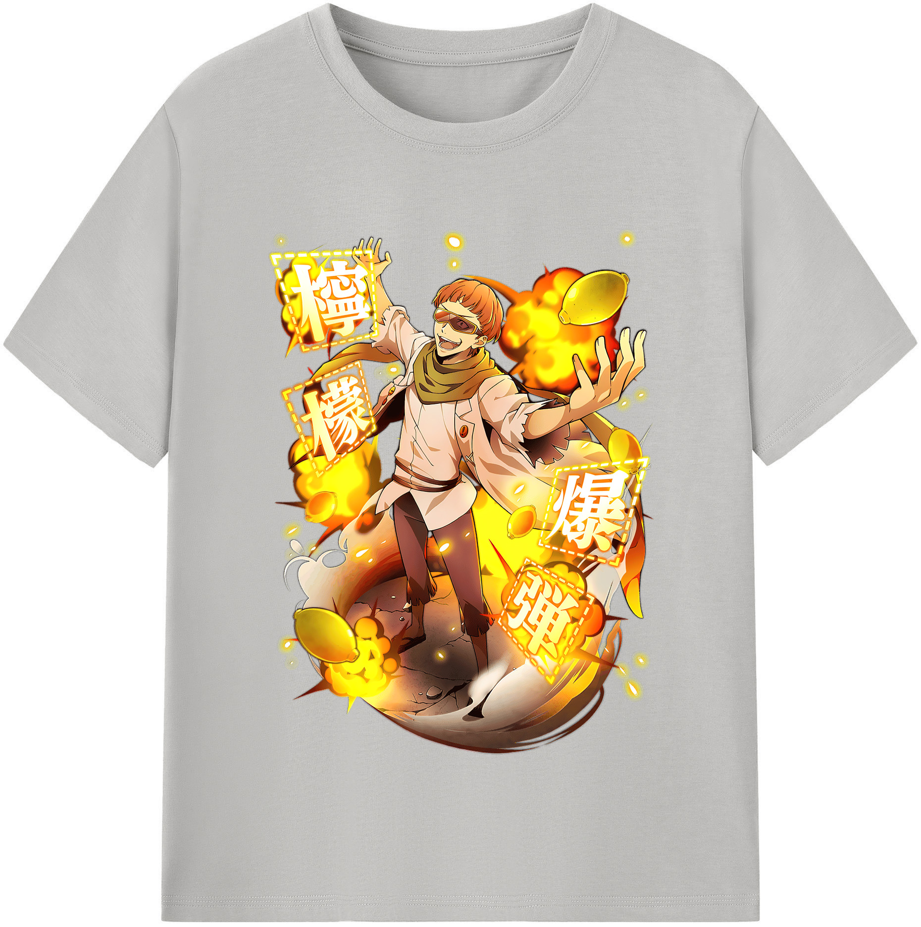 （画像用） 文豪ストレイドッグス Bungo Stray Dogs レディースカジュアルプリントTシャツ（綿100％）