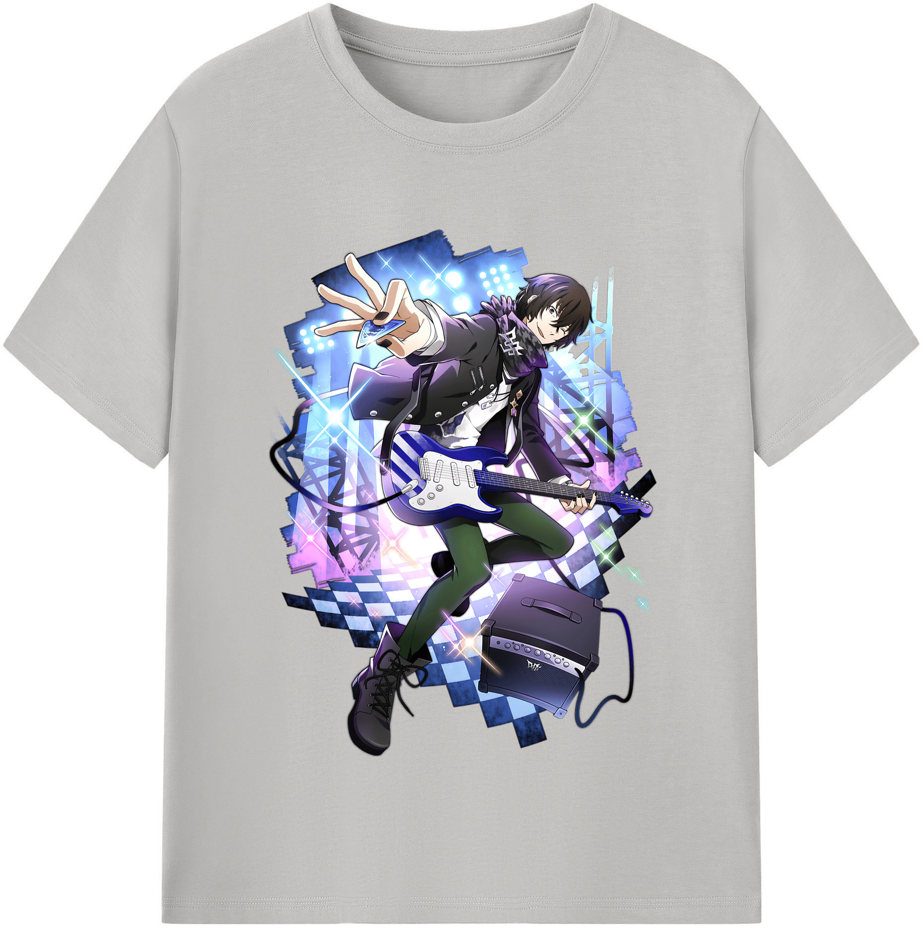 （画像用） 文豪ストレイドッグス Bungo Stray Dogs レディースカジュアルプリントTシャツ（綿100％）