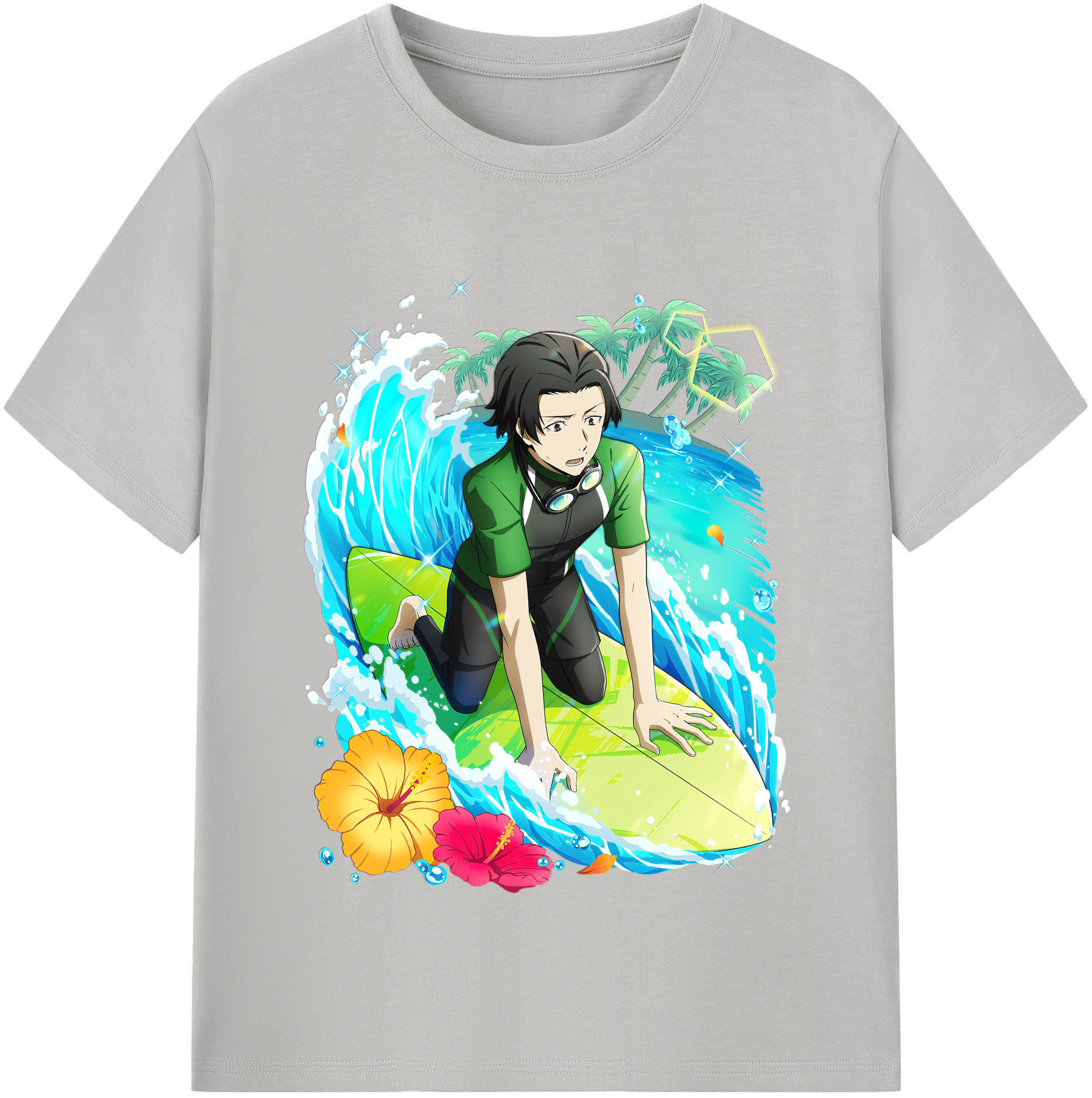 （画像用） 文豪ストレイドッグス Bungo Stray Dogs レディースカジュアルプリントTシャツ（綿100％）