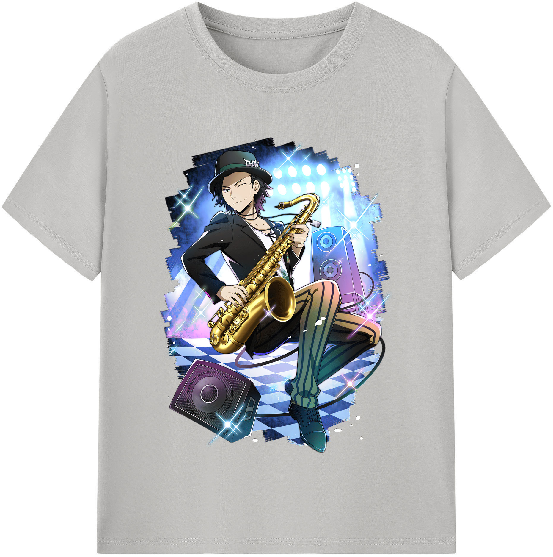 （画像用） 文豪ストレイドッグス Bungo Stray Dogs レディースカジュアルプリントTシャツ（綿100％）