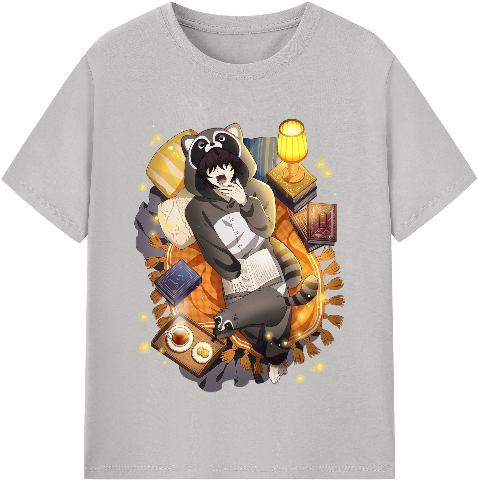 （画像用） 文豪ストレイドッグス Bungo Stray Dogs レディースカジュアルプリントTシャツ（綿100％）