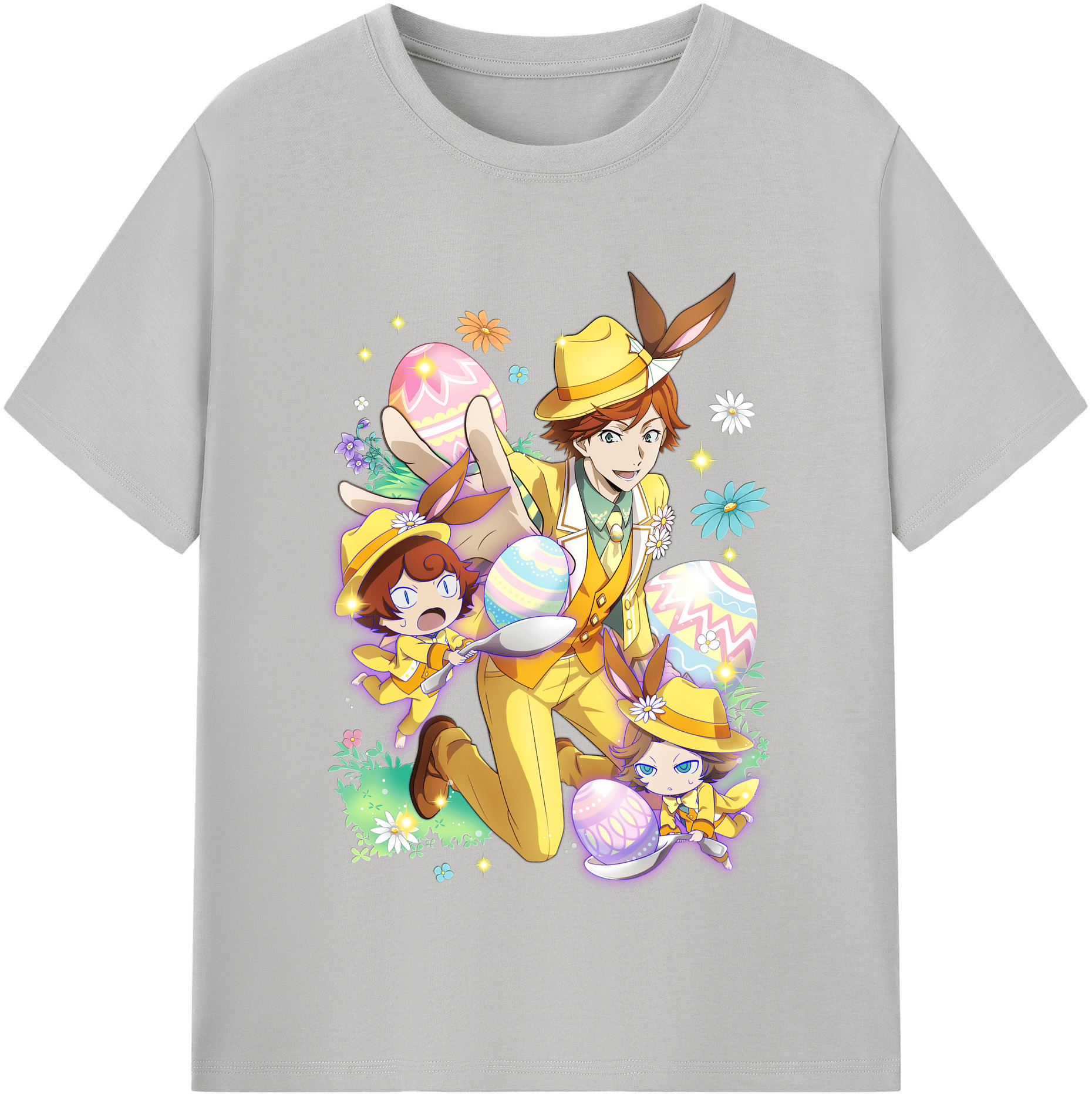 （画像用） 文豪ストレイドッグス Bungo Stray Dogs レディースカジュアルプリントTシャツ（綿100％）