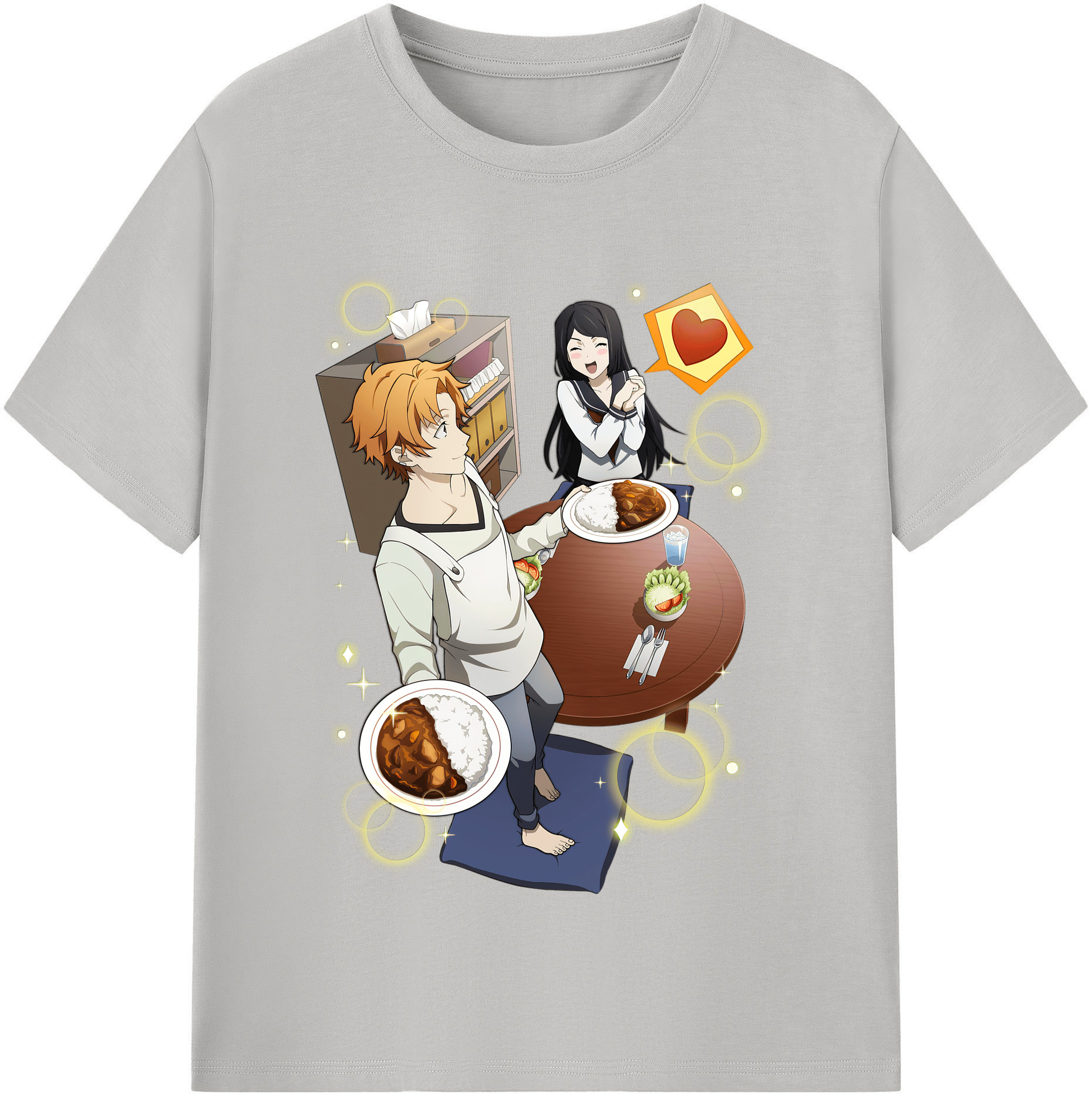 （画像用） 文豪ストレイドッグス Bungo Stray Dogs レディースカジュアルプリントTシャツ（綿100％）