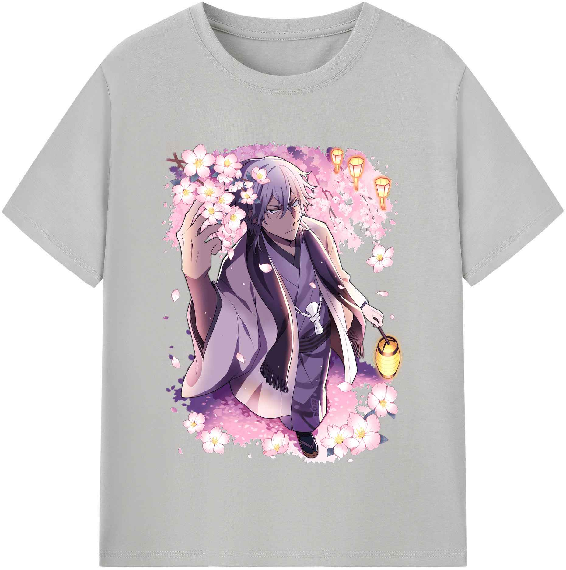 （画像用） 文豪ストレイドッグス Bungo Stray Dogs レディースカジュアルプリントTシャツ（綿100％）