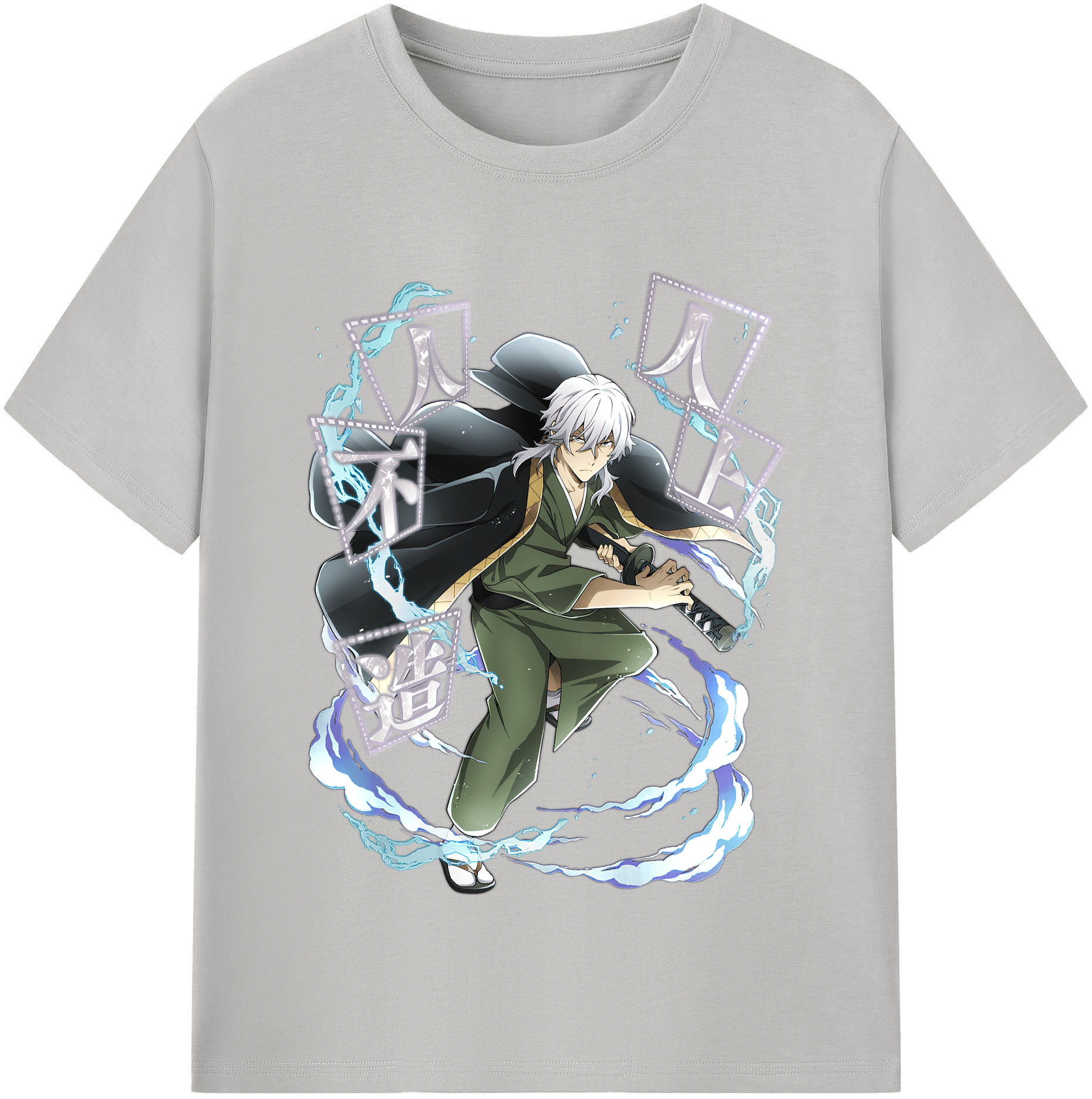 （画像用） 文豪ストレイドッグス Bungo Stray Dogs レディースカジュアルプリントTシャツ（綿100％）