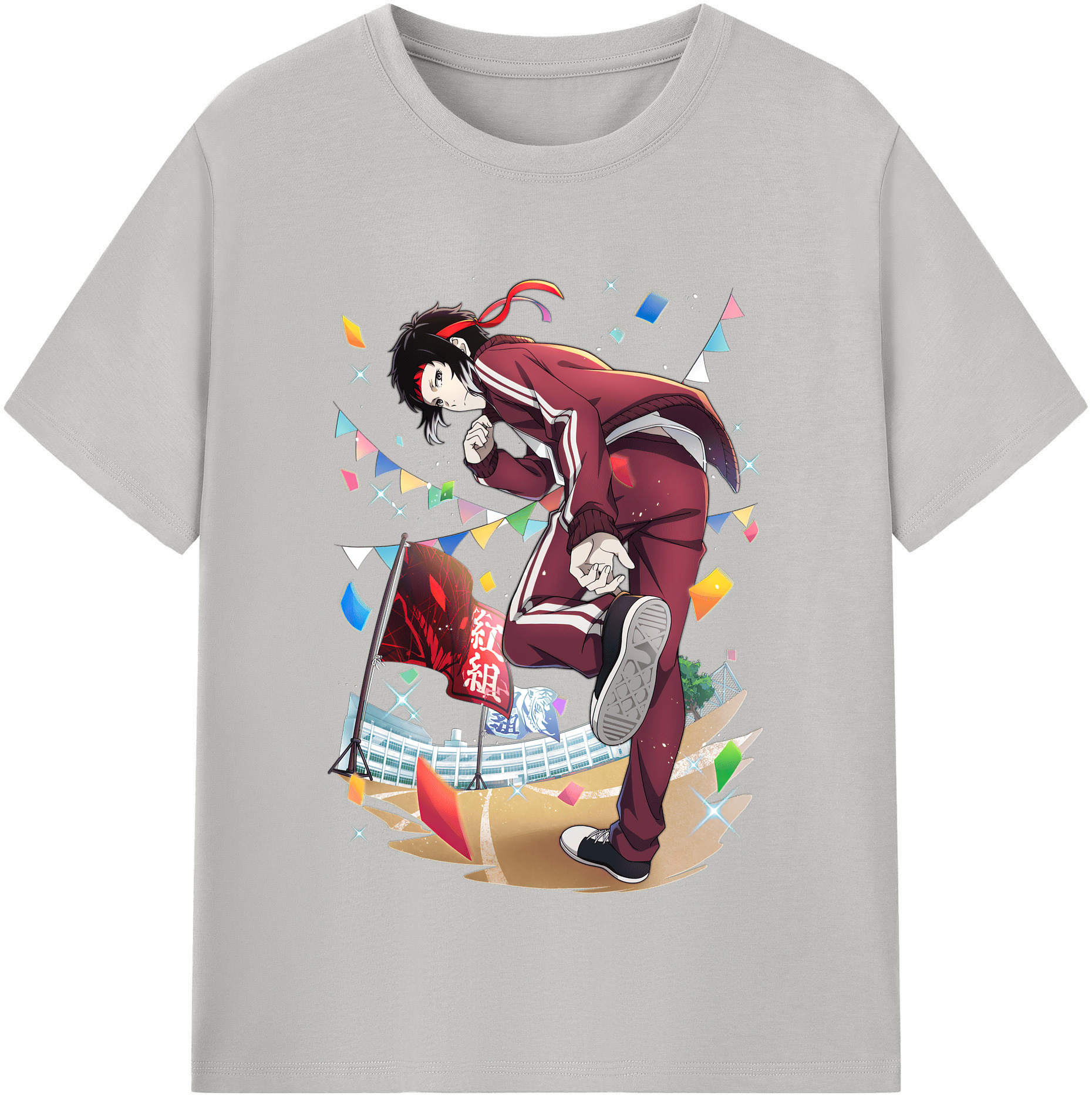 （画像用） 文豪ストレイドッグス Bungo Stray Dogs レディースカジュアルプリントTシャツ（綿100％）