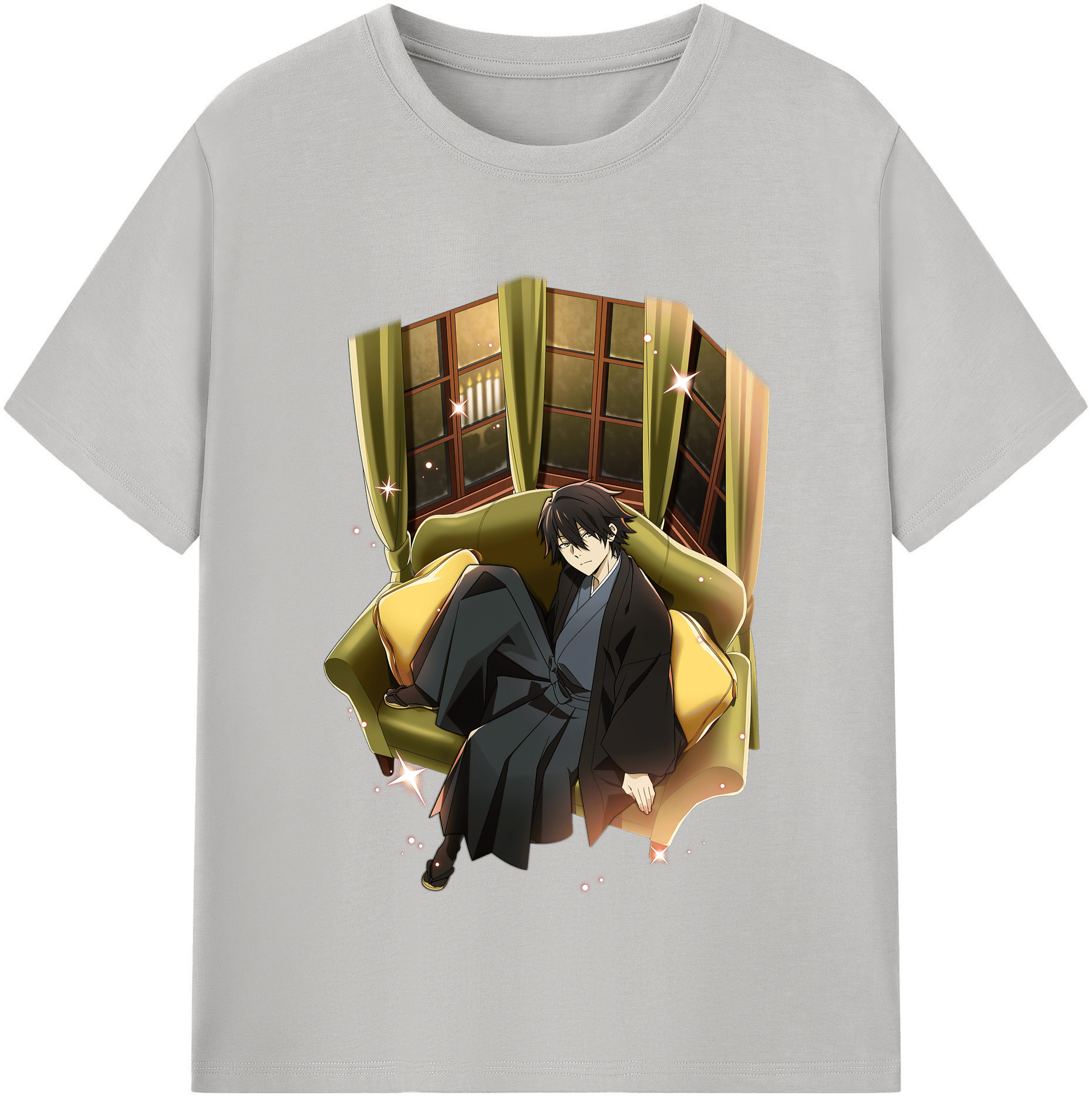 （画像用） 文豪ストレイドッグス Bungo Stray Dogs レディースカジュアルプリントTシャツ（綿100％）