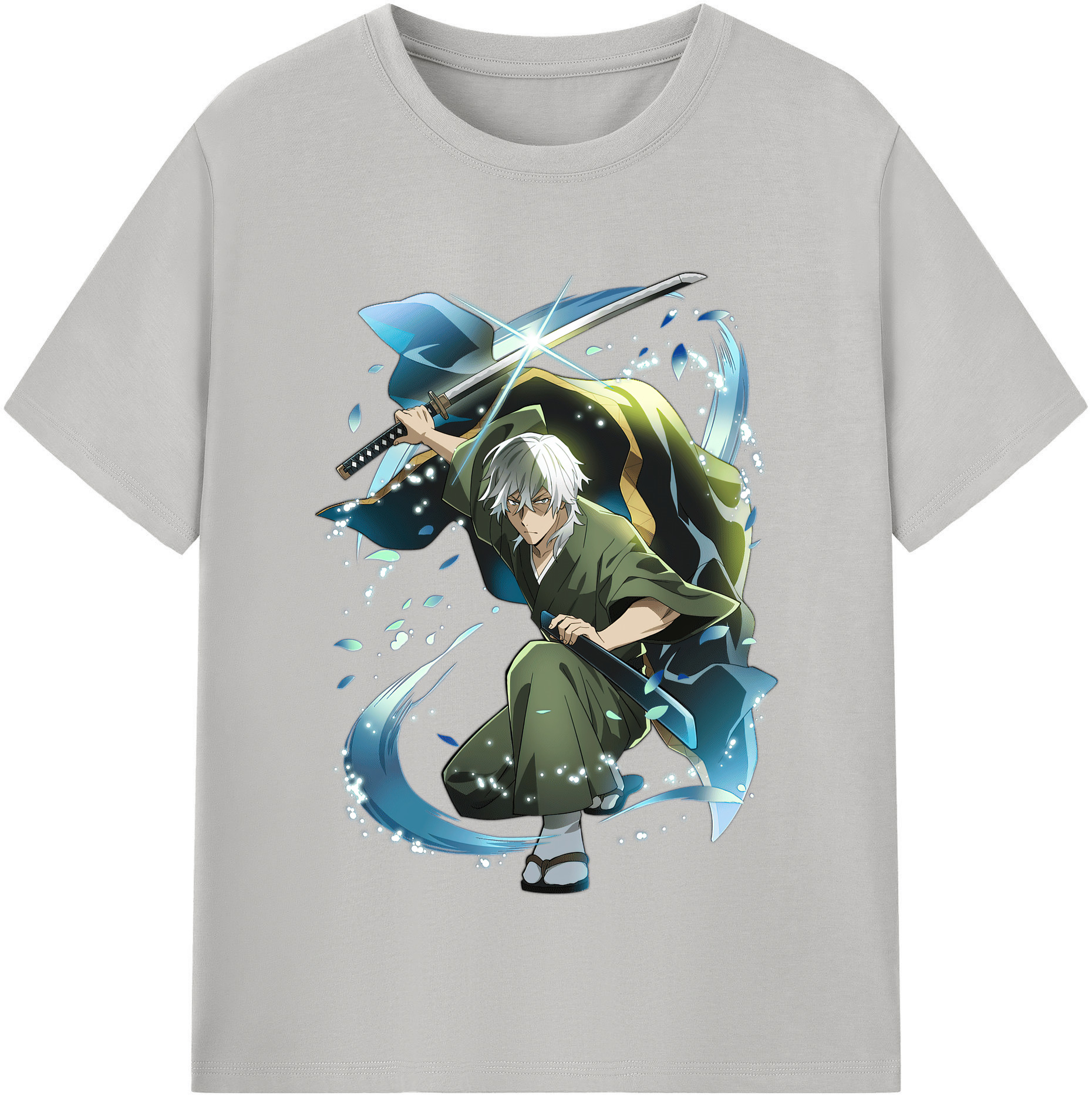 （画像用） 文豪ストレイドッグス Bungo Stray Dogs レディースカジュアルプリントTシャツ（綿100％）